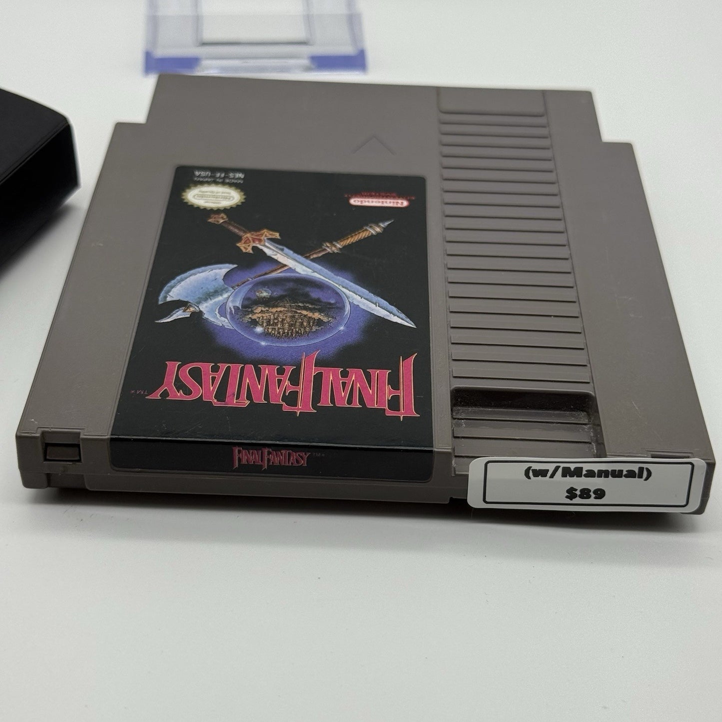 Final Fantasy (Nintendo NES, 1990) Game With Manual TESTED4