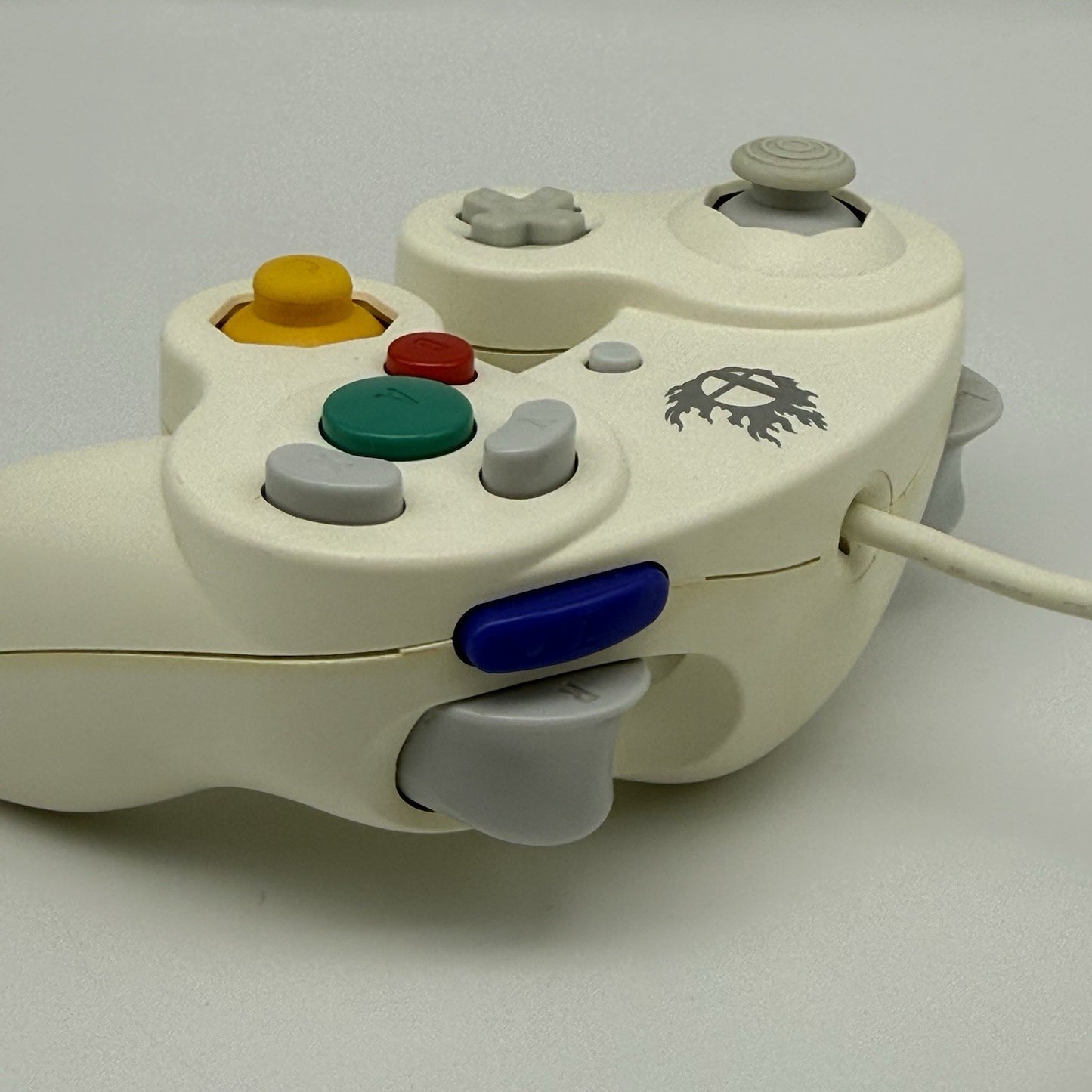 Official Nintendo GameCube Controller OEM Super Smash Bros. White DOL-003 Tested13