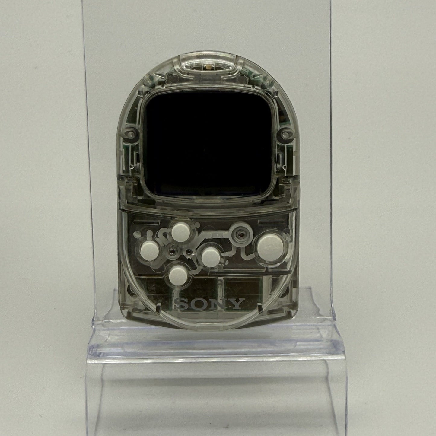 SONY Pocket Station Clear Crystal SCPH-4000 w/Box PlayStation PS1 Japanese - USA2