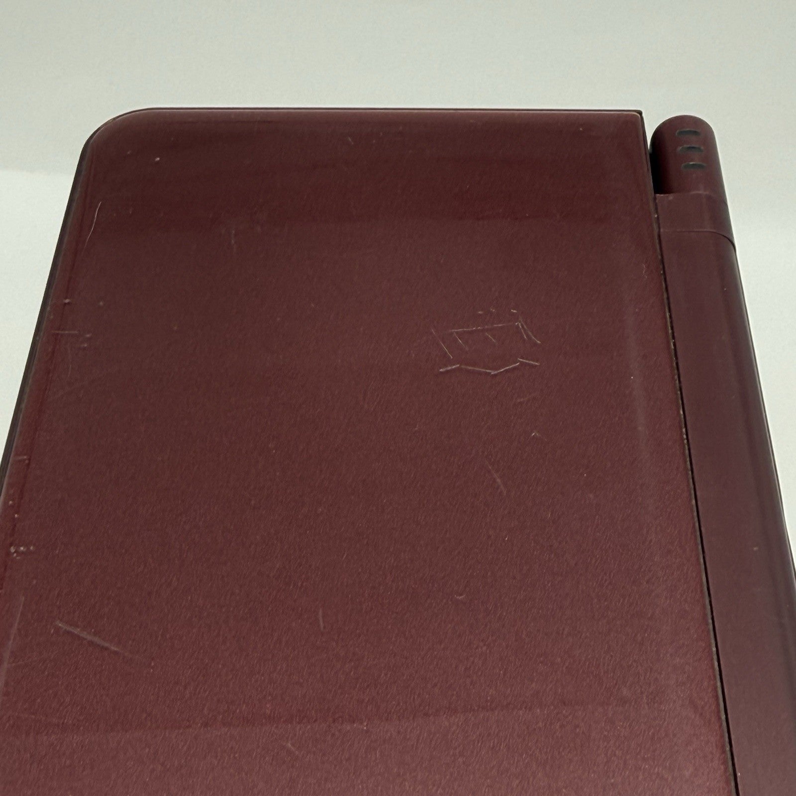 Nintendo DSi XL Burgundy Maroon Wine Red Handheld Console UTL-001 Tested & Works18