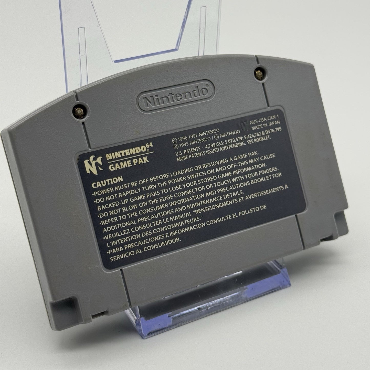 Paper Mario (Nintendo 64, N64) Authentic Game Cartridge - Tested Working2