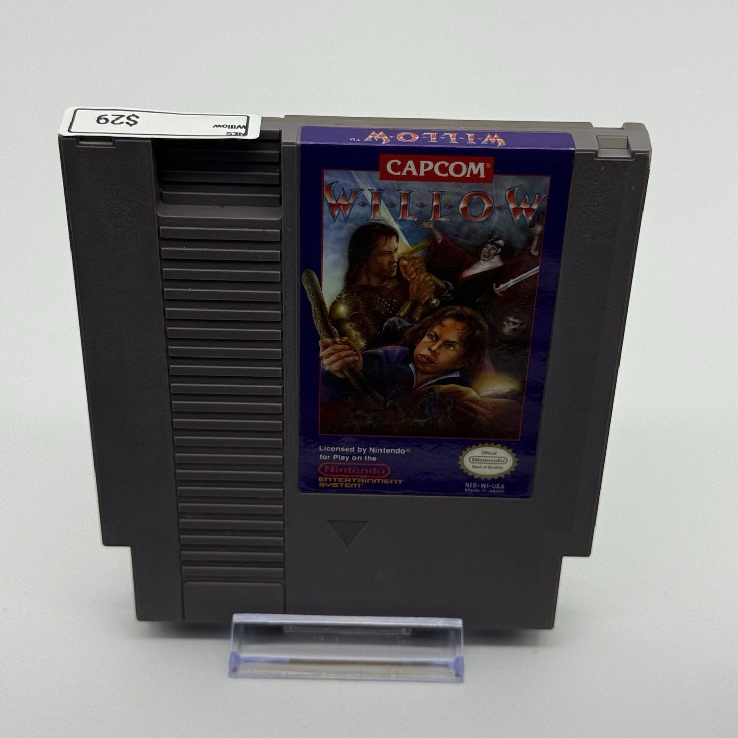 Willow (Nintendo Entertainment System, 1989) NES Game Cartridge Tested0