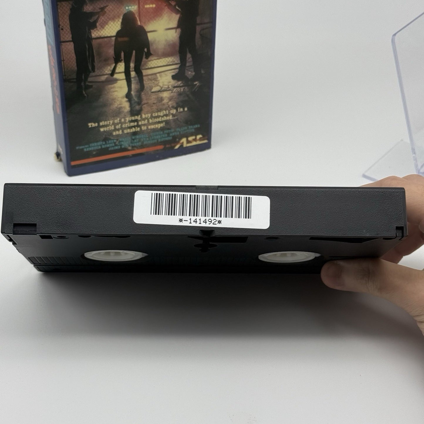 Street Warriors VHS Tape Cult Movie Rare VTG Vintage Tested7