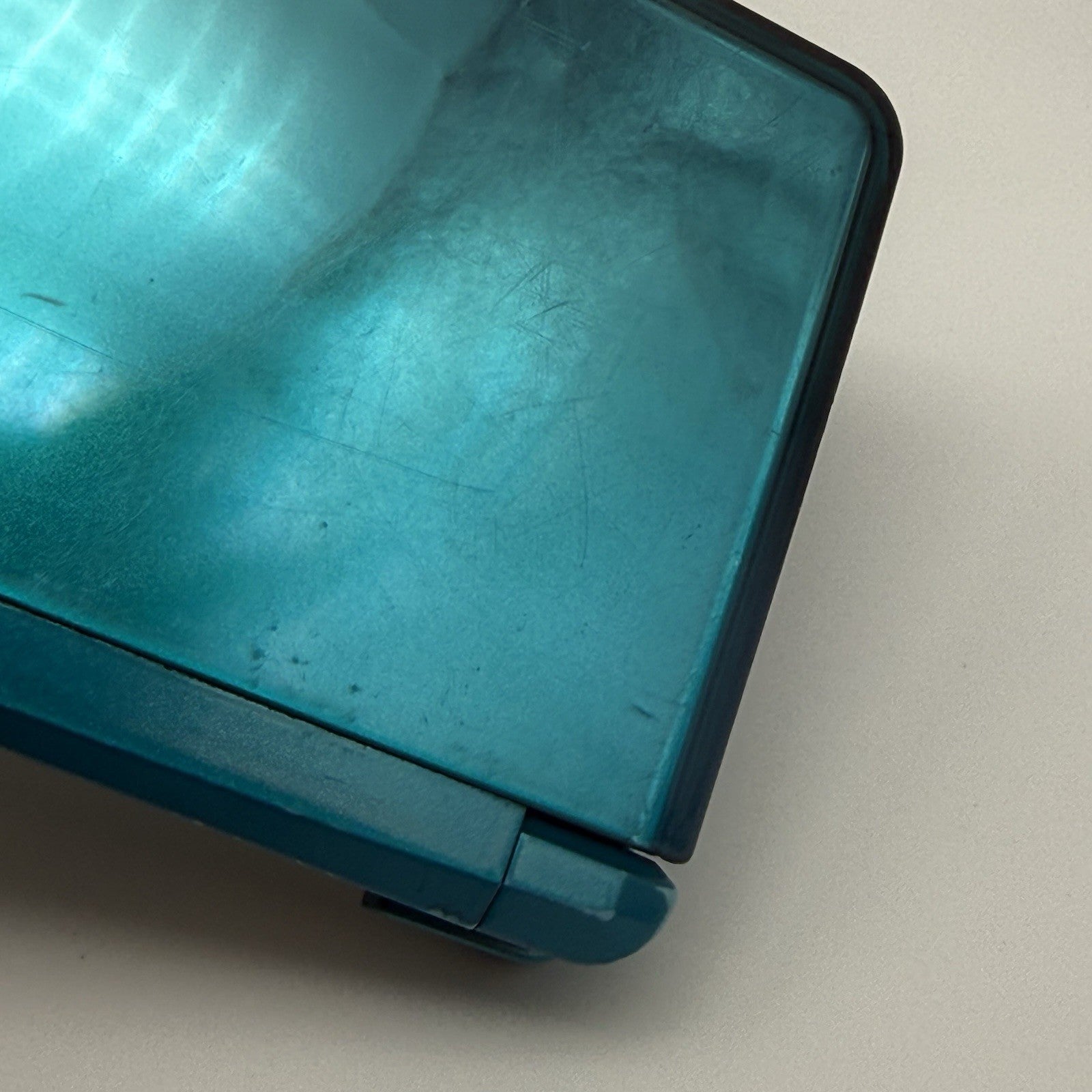 Nintendo 3DS Handheld Console Aqua Blue Glass Lens Region Free NTSC-J - Tested23