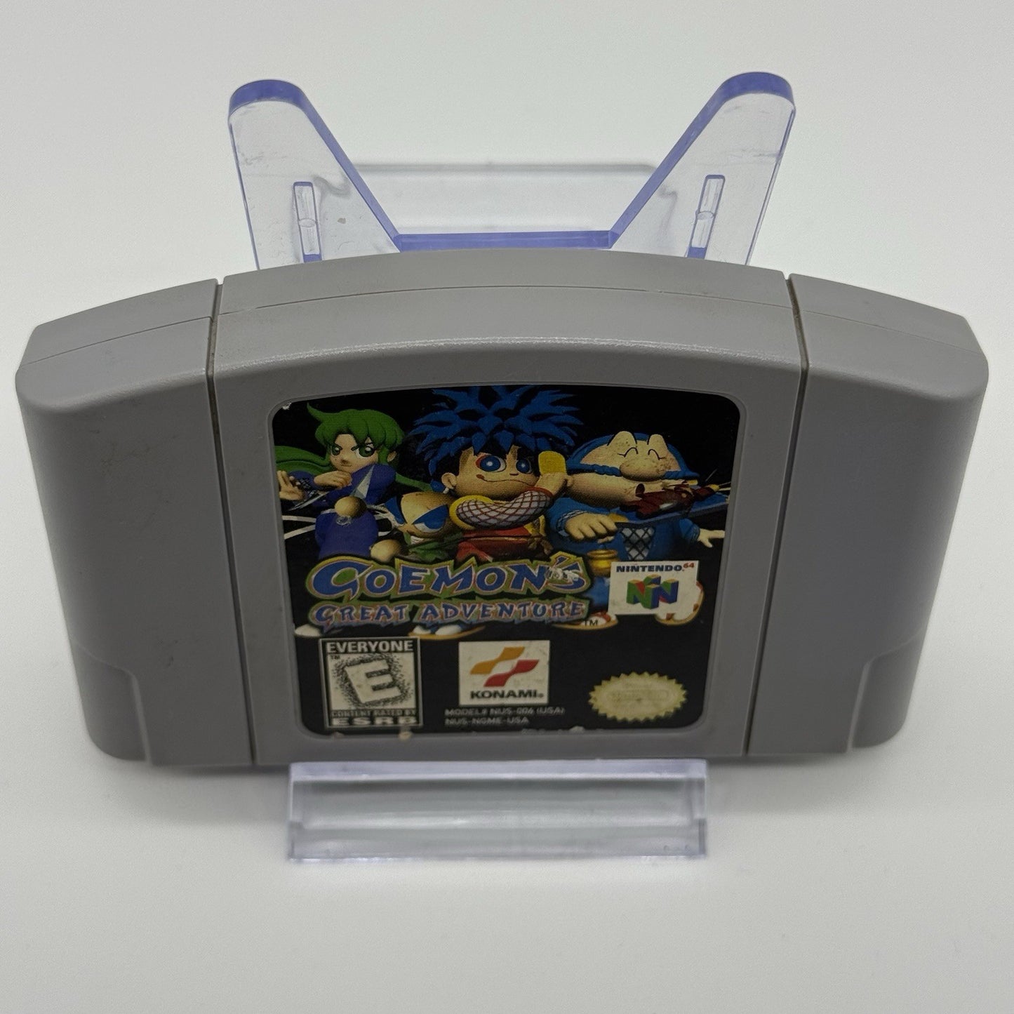 Goemon's Great Adventure - TESTED / AUTHENTIC - Nintendo 64 (N64) Game Rare5