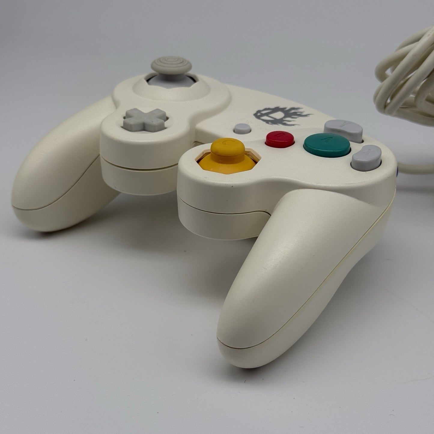 Official Nintendo GameCube Controller OEM Super Smash Bros. White DOL-003 Tested10