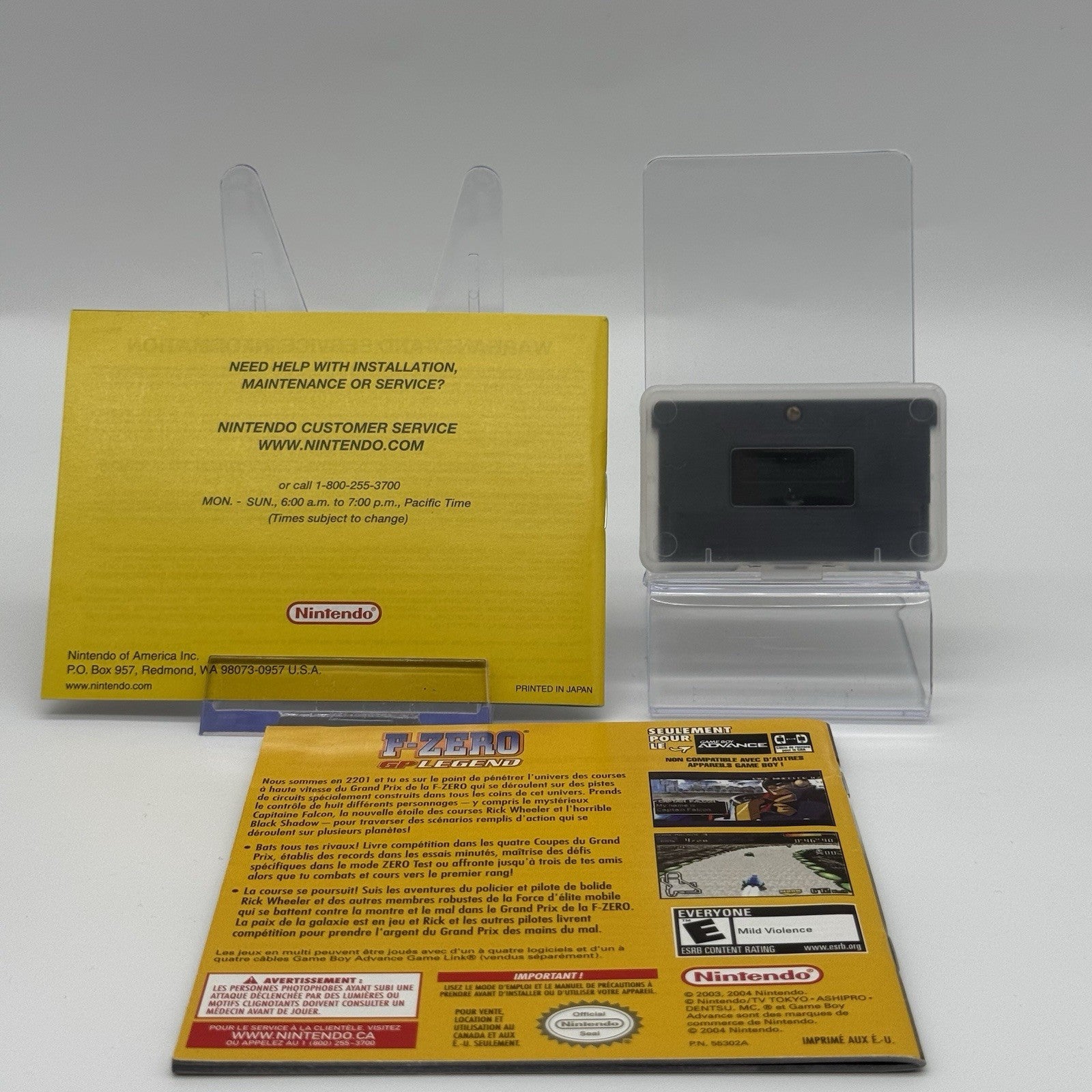 F-Zero GP Legend (Nintendo Game Boy Advance GBA) Manual Included1