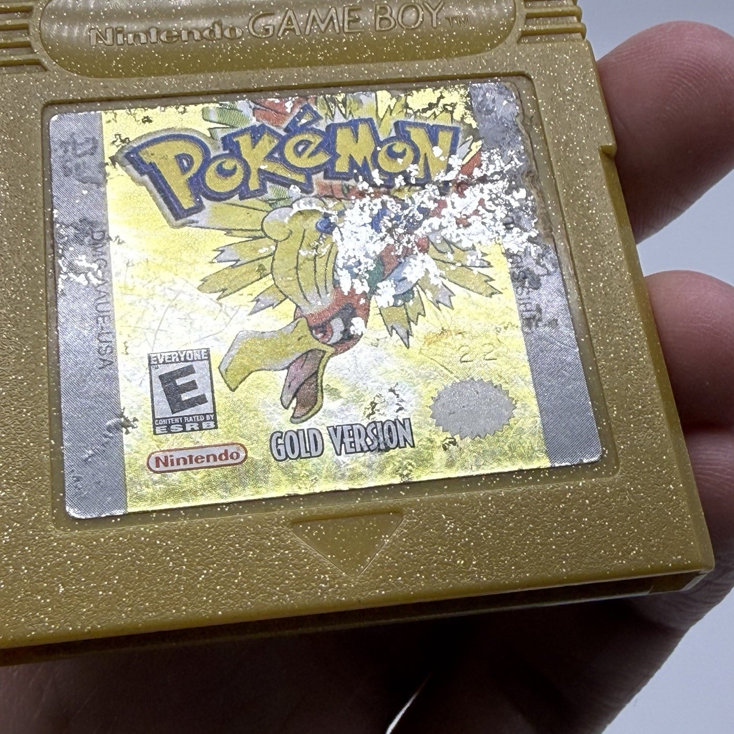 Pokemon Gold AUTHENTIC New Save Battery Nintendo Gameboy Tested - (Label Wear)1