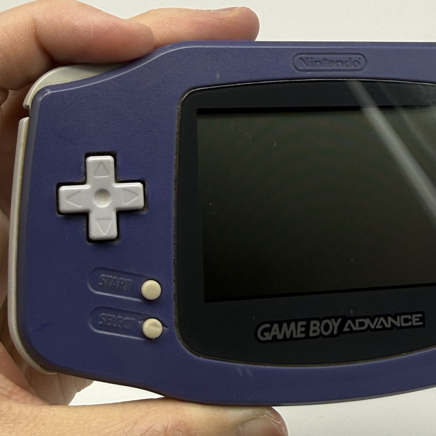 Nintendo Game Boy Advance GBA Console AGB-001 Indigo Purple OEM - Tested Working13