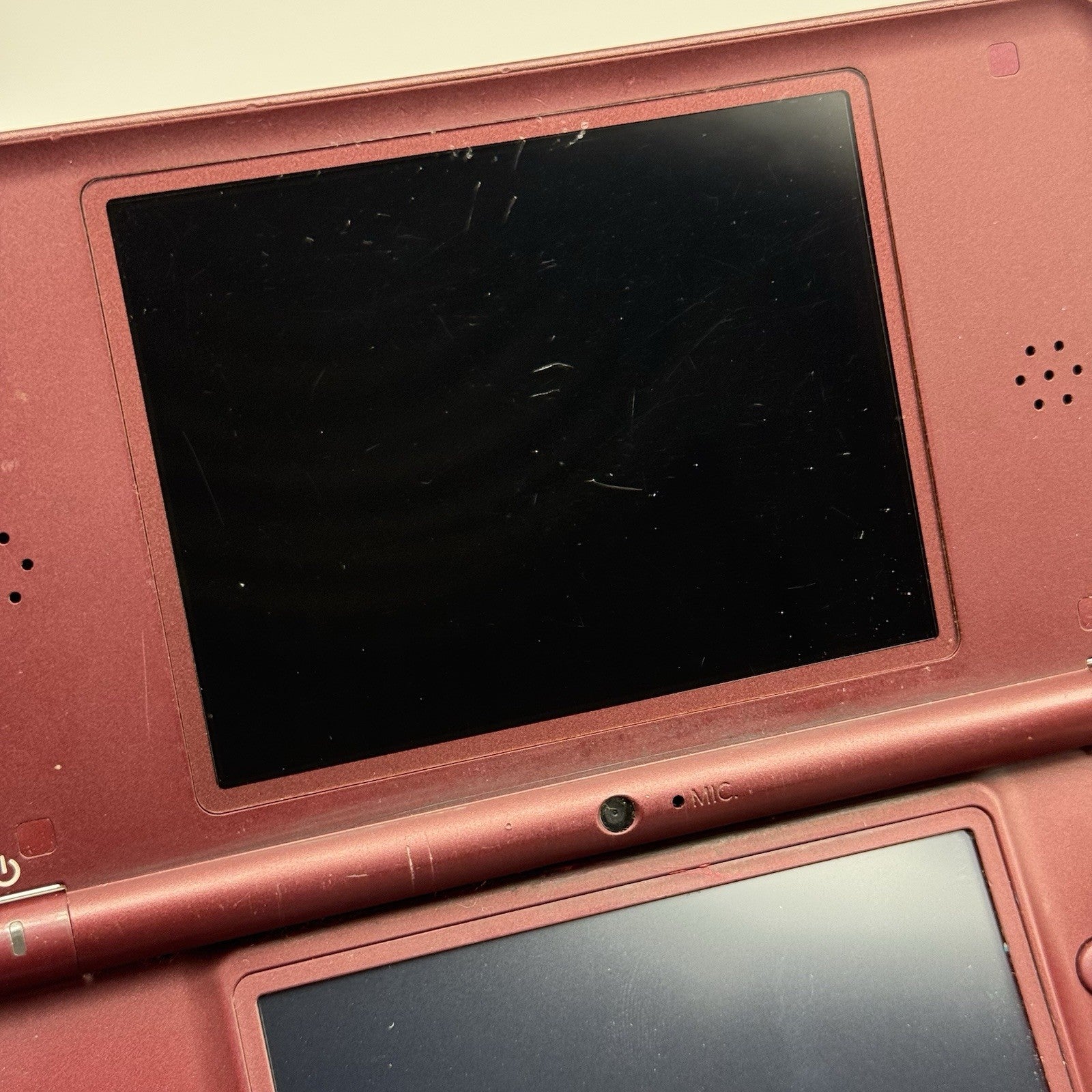 Nintendo DSi XL Burgundy Maroon Wine Red Handheld Console UTL-001 Tested & Works5