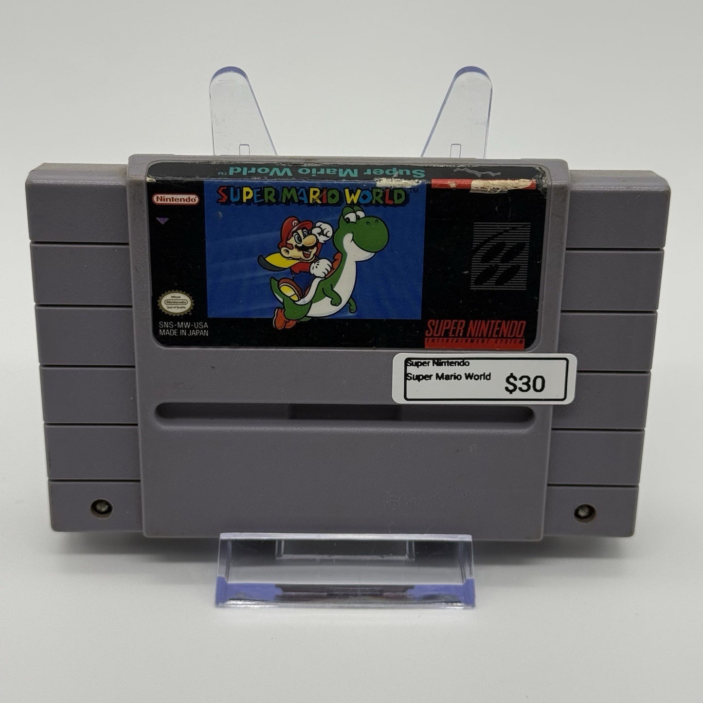Super Mario World SNES Cartridge Tested0