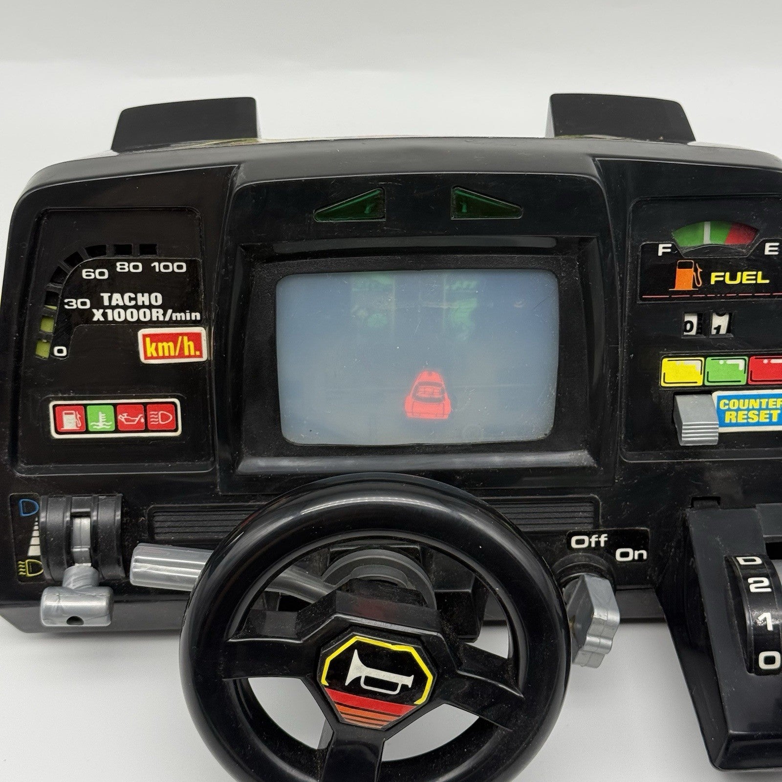 Playwell Turbo Dashboard 1980's Vintage VTG Driving Grand Prix Car Toy - Tested6