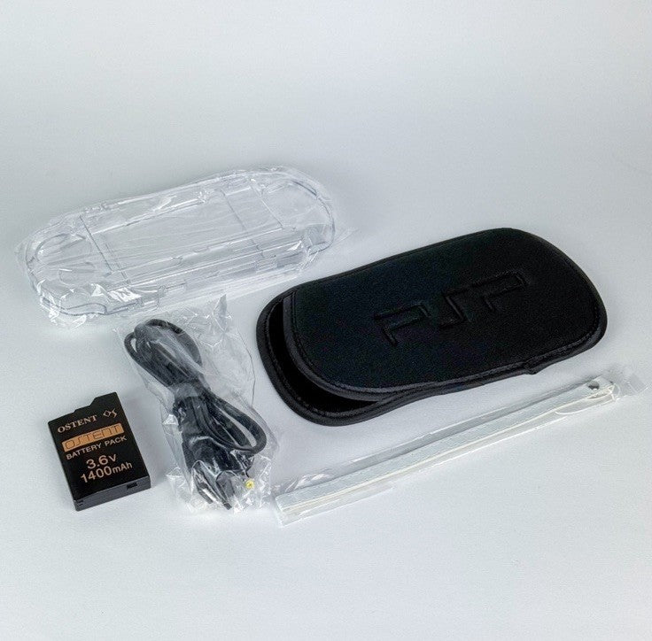 Sony PSP-3000 Playstation Portable Console Clear Purple w/Accessories - Tested7