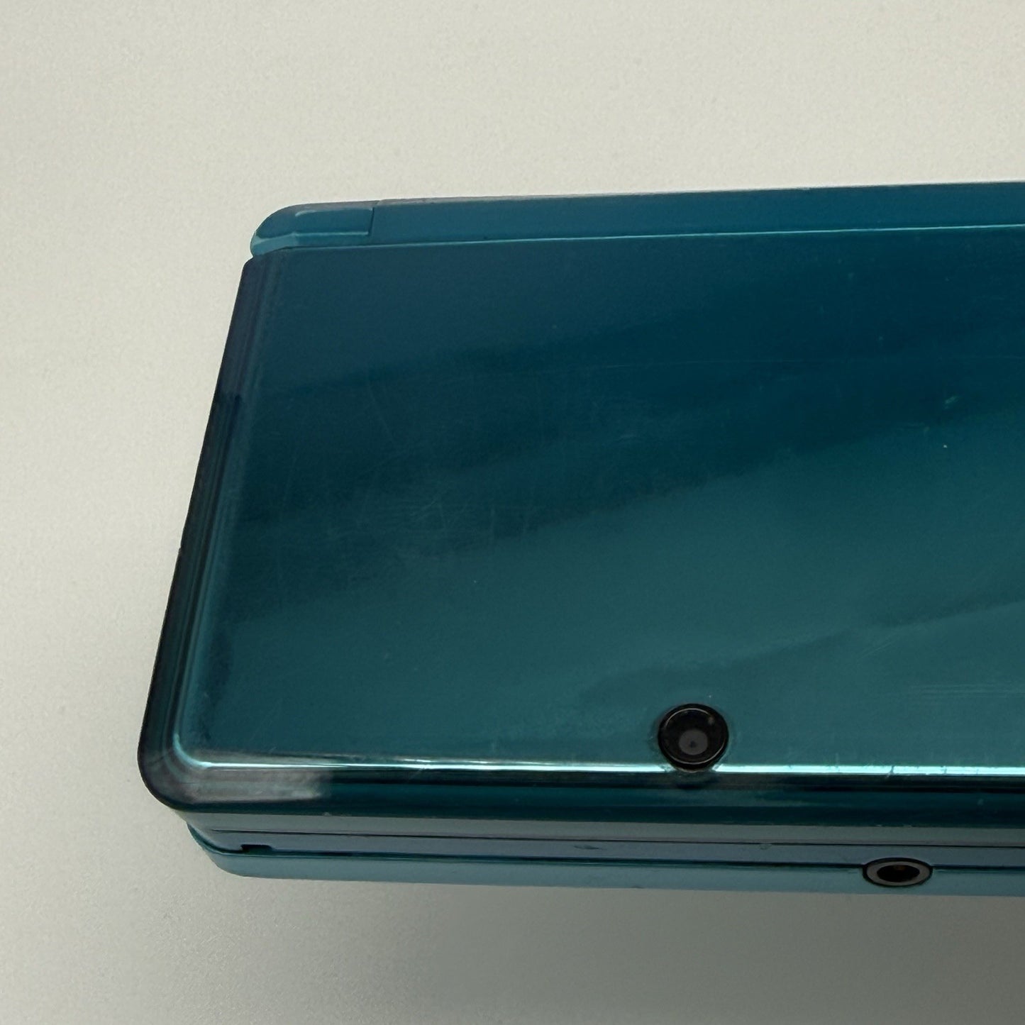 Nintendo 3DS Handheld Console Aqua Blue Glass Lens Region Free NTSC-J - Tested11