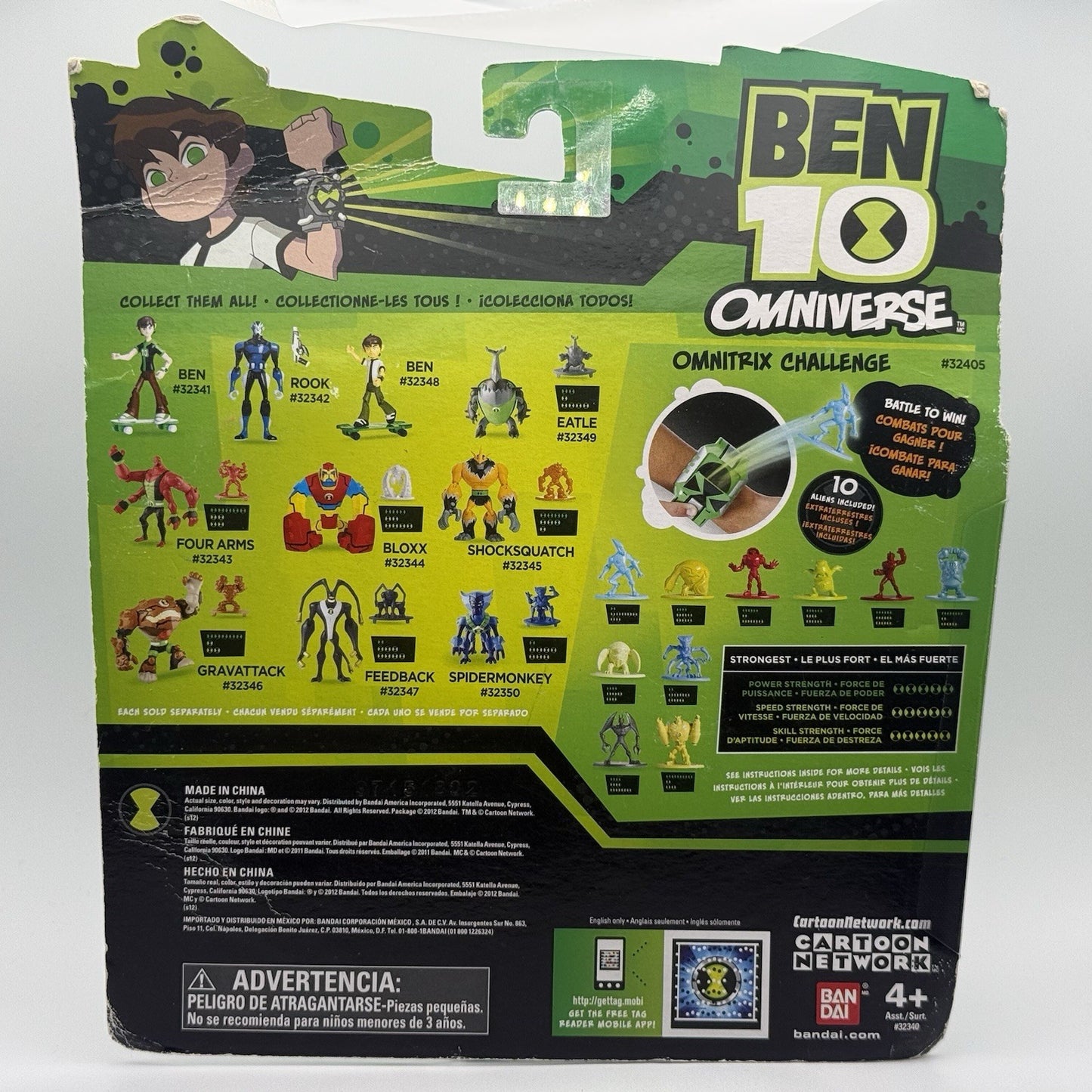 Ben 10 Omniverse Spidermonkey Alien Action Figure Bandai CN - Brand New2