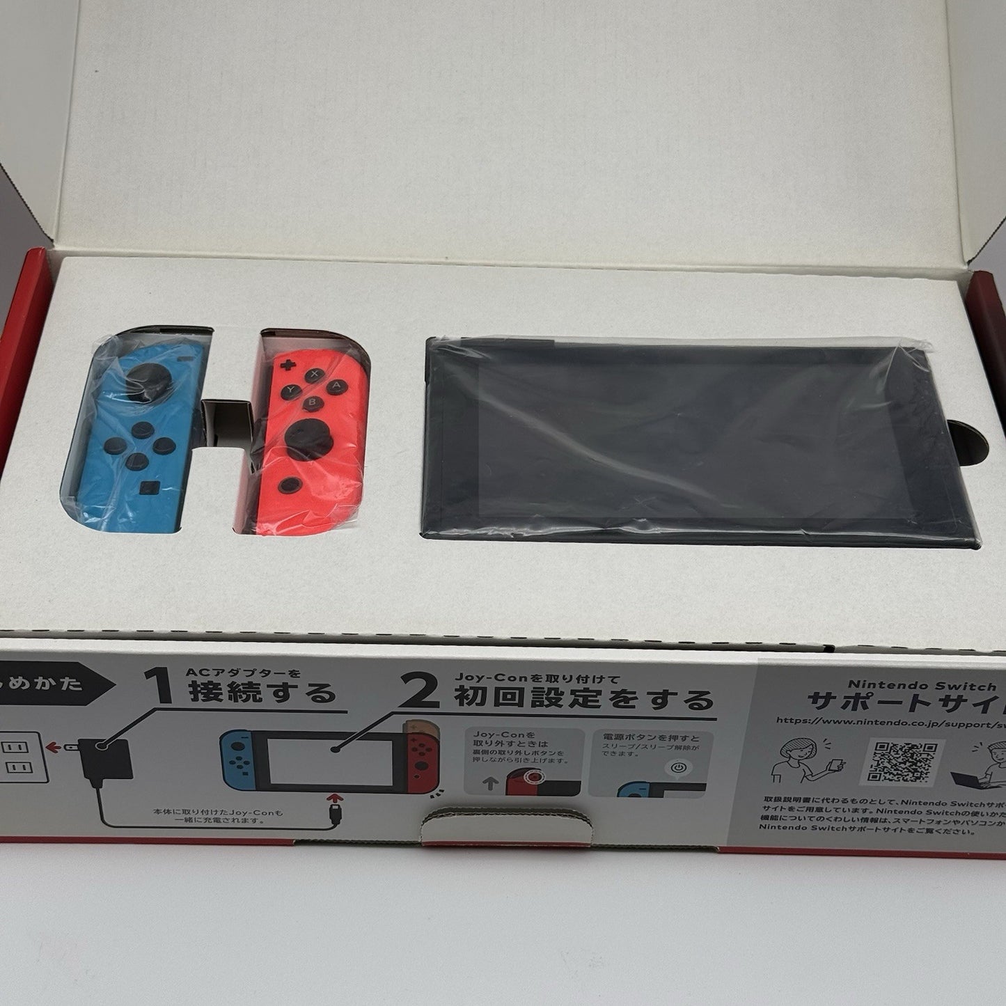 Nintendo Switch V2 Console Gaming System Blue Red HAC-001-01 Region Free Tested1