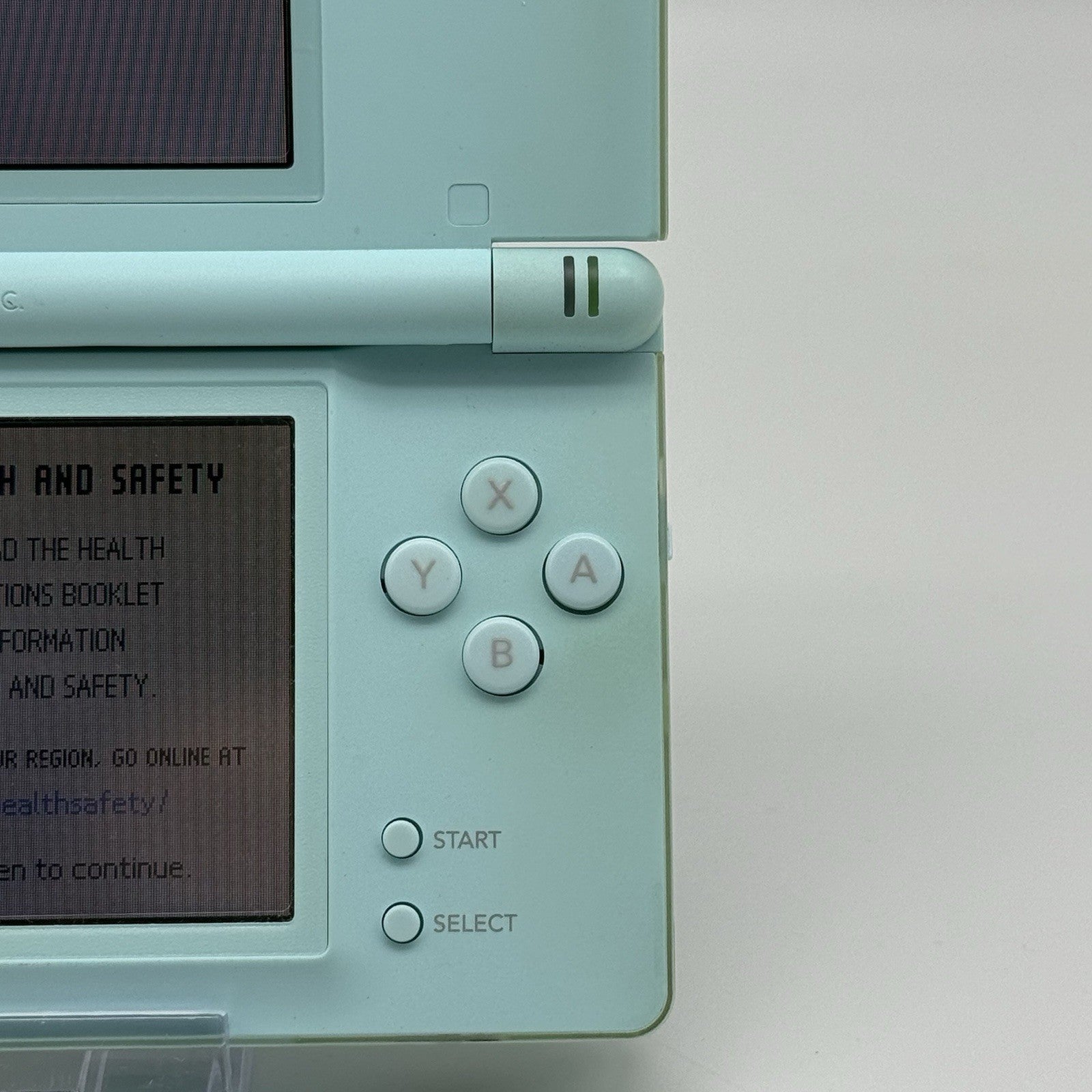 Nintendo DS Lite Console Ice Blue With Charger & Stylus Tested Region Free8