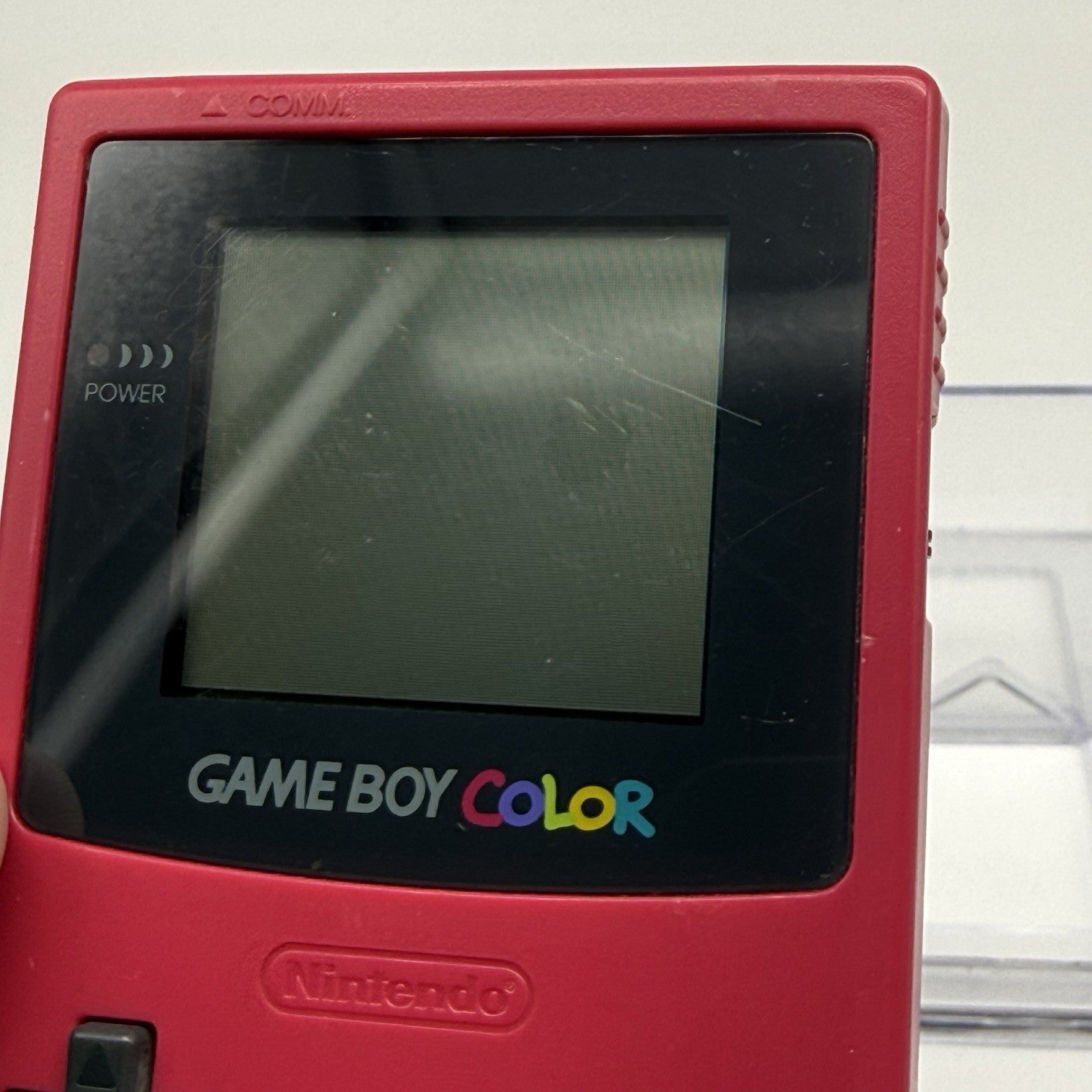 Nintendo Gameboy Boy Color Berry Red Console GBC CGB-001 - Tested Working14