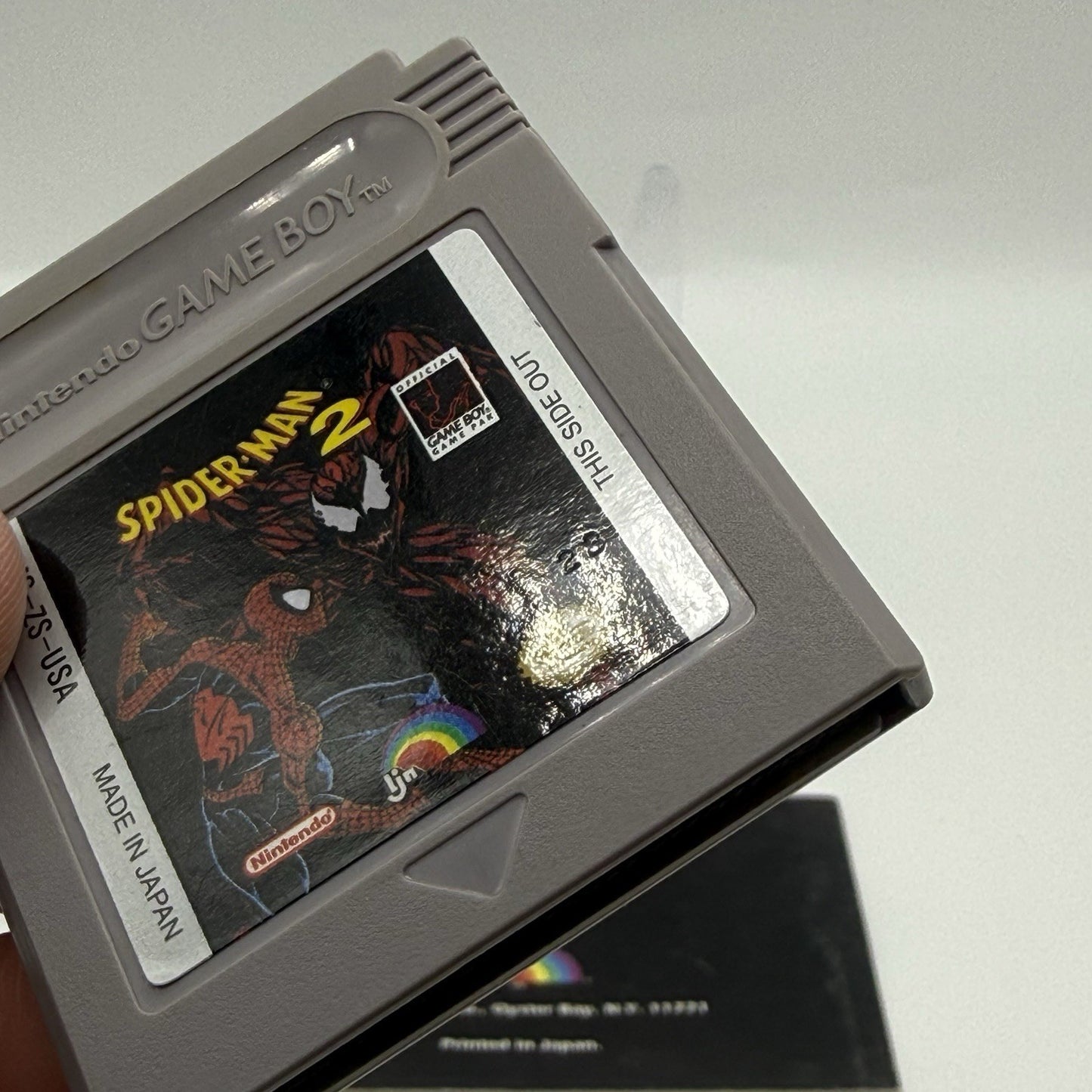 Spiderman 2 Nintendo Gameboy Game w/Manual - TESTED2