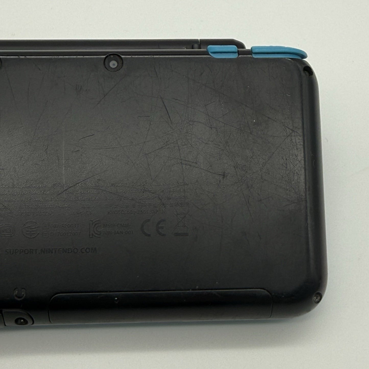 “new” Nintendo 2DS XL Console Black Turquoise w/Charger - Tested Working17