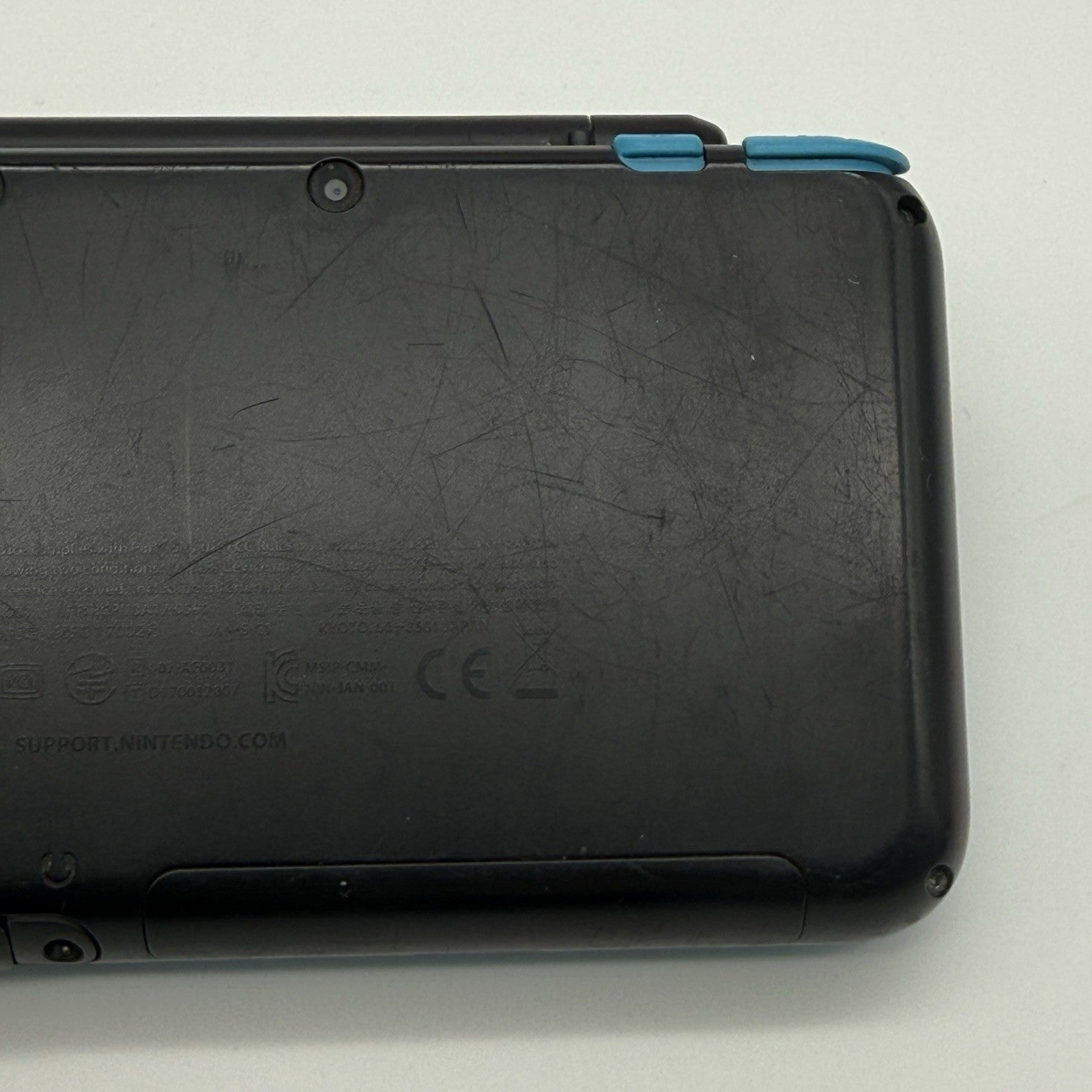 “new” Nintendo 2DS XL Console Black Turquoise w/Charger - Tested Working17