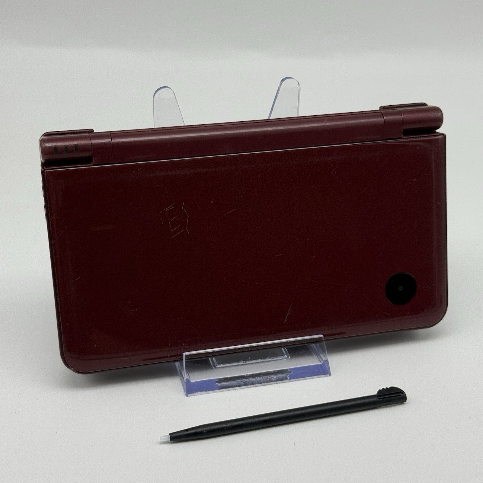Nintendo DSi XL Burgundy Maroon Wine Red Handheld Console UTL-001 Tested & Works8