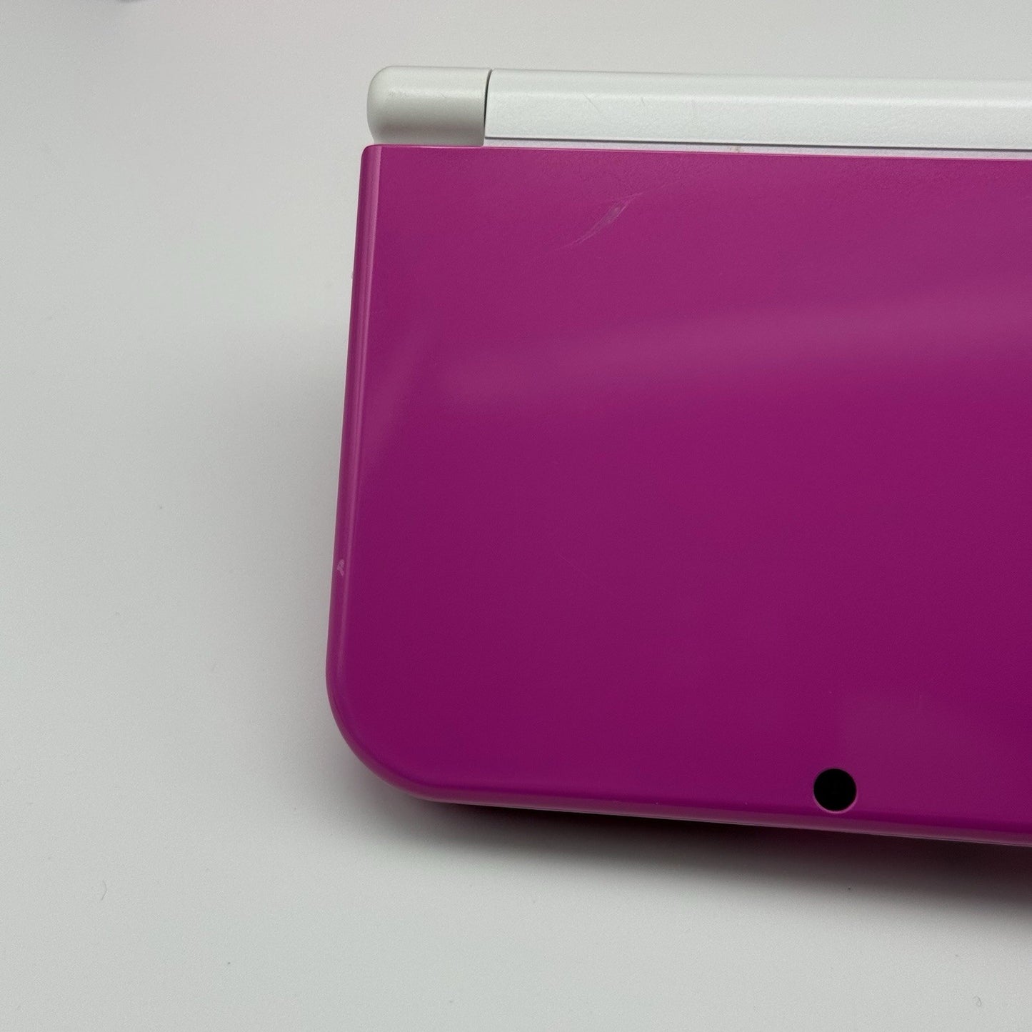 “new” Nintendo 3DS XL/LL Pink White Console Bottom IPS Region Free CIB w/Box USA10