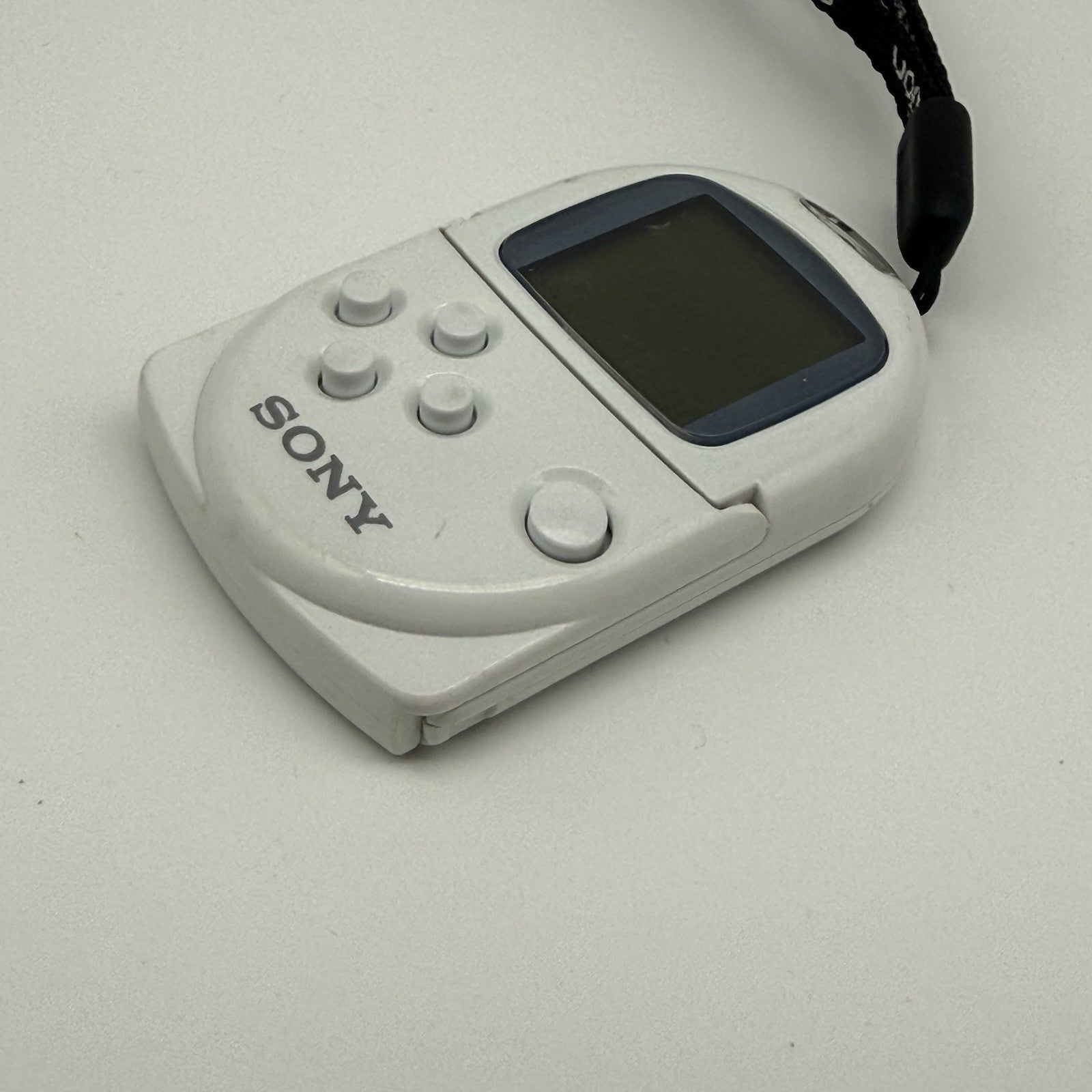 Sony Playstation Pocket Station White +Strap SCPH-4000 Japanese Tested US Seller5