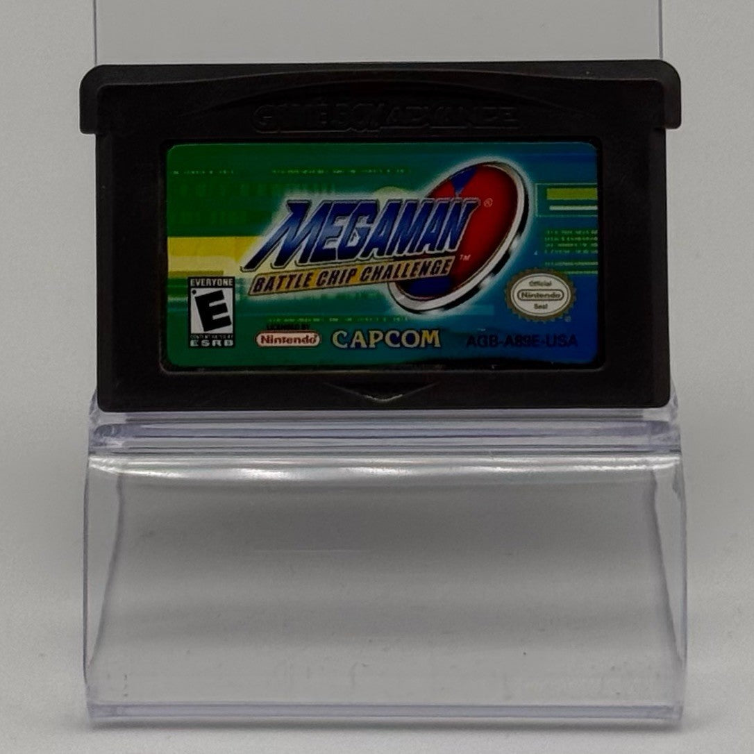 Megaman Battle Chip Challenge - Game Boy Advance - GBA Game Tested0