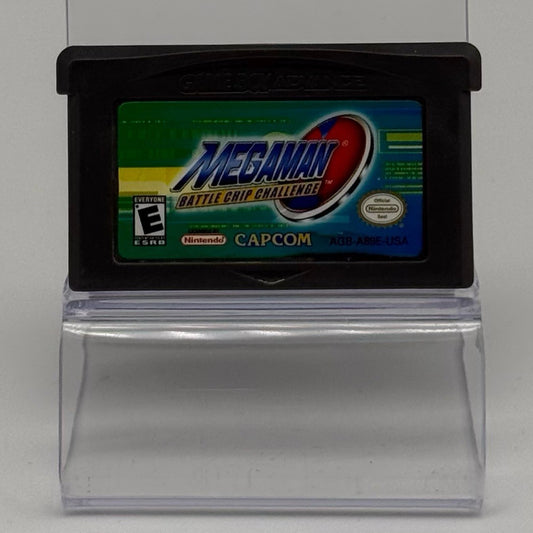 Megaman Battle Chip Challenge - Game Boy Advance - GBA Game Tested0