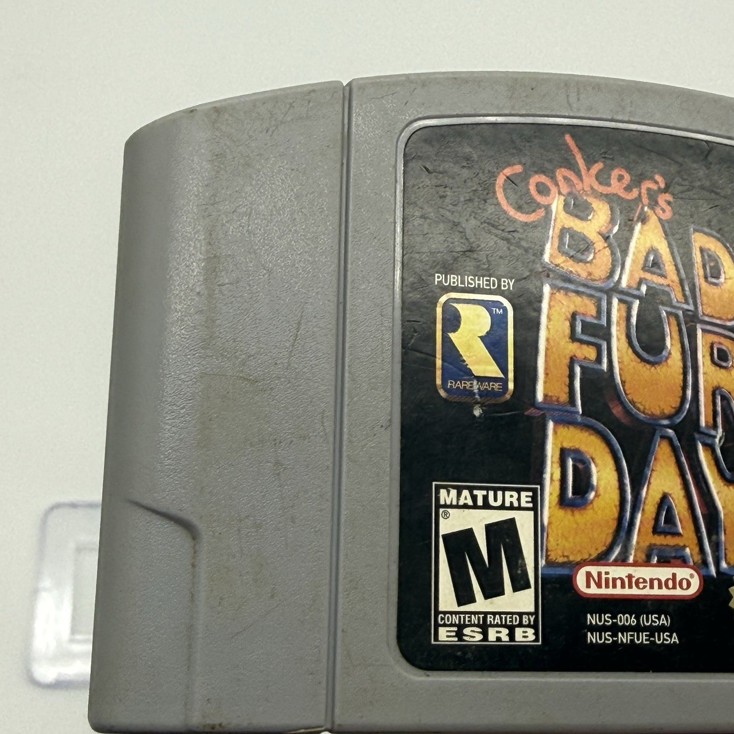 Conker's Bad Fur Day - Nintendo (N64) Cartridge - Authentic Game - TESTED Works3