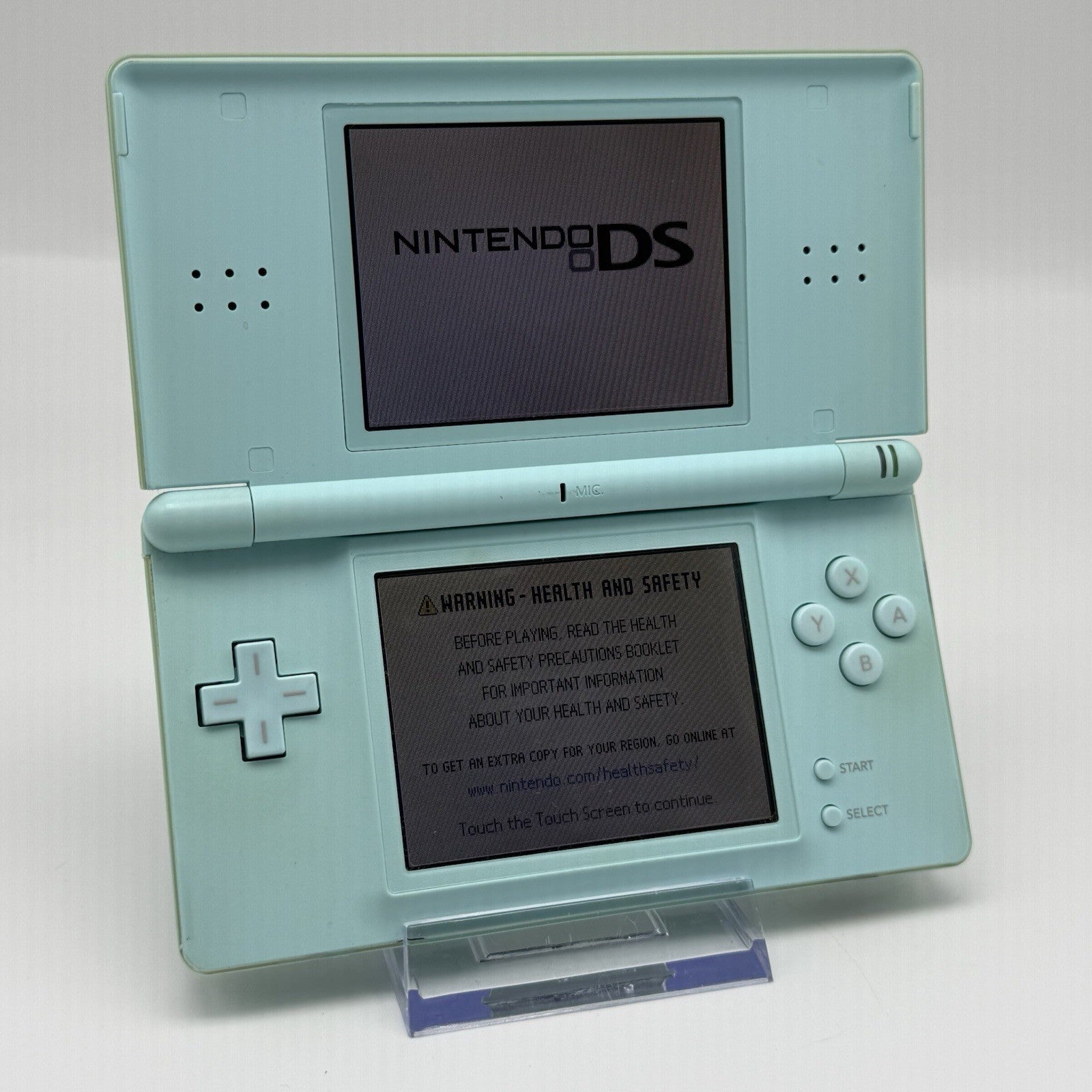 Nintendo DS Lite Console Ice Blue With Charger & Stylus Tested Region Free3