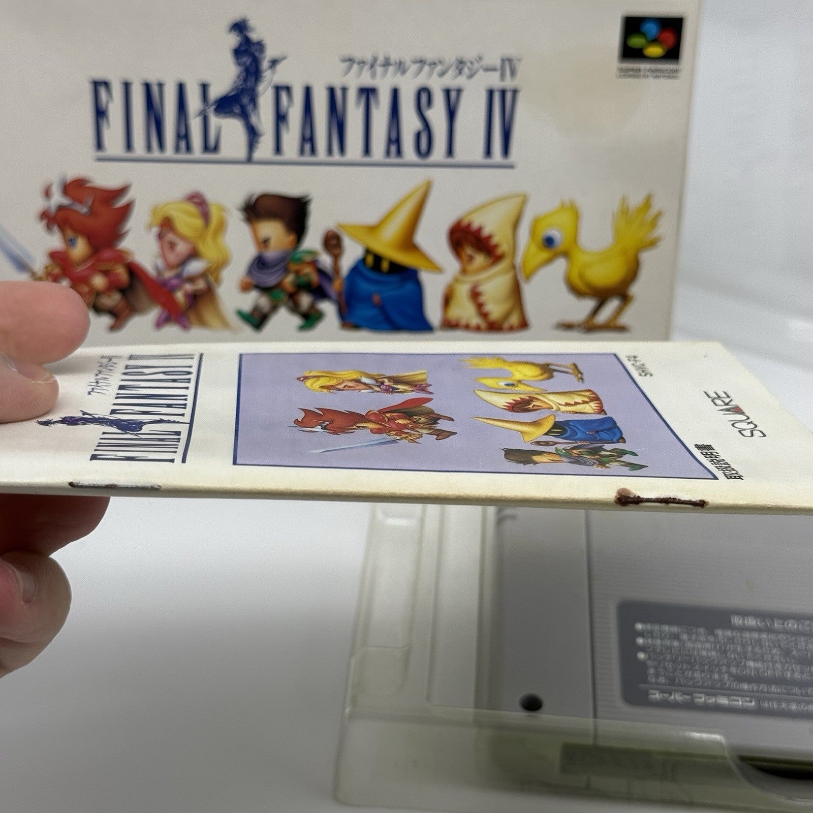 Final Fantasy IV Super Famicom SFC Complete CIB Box Manual Japan - US Seller3
