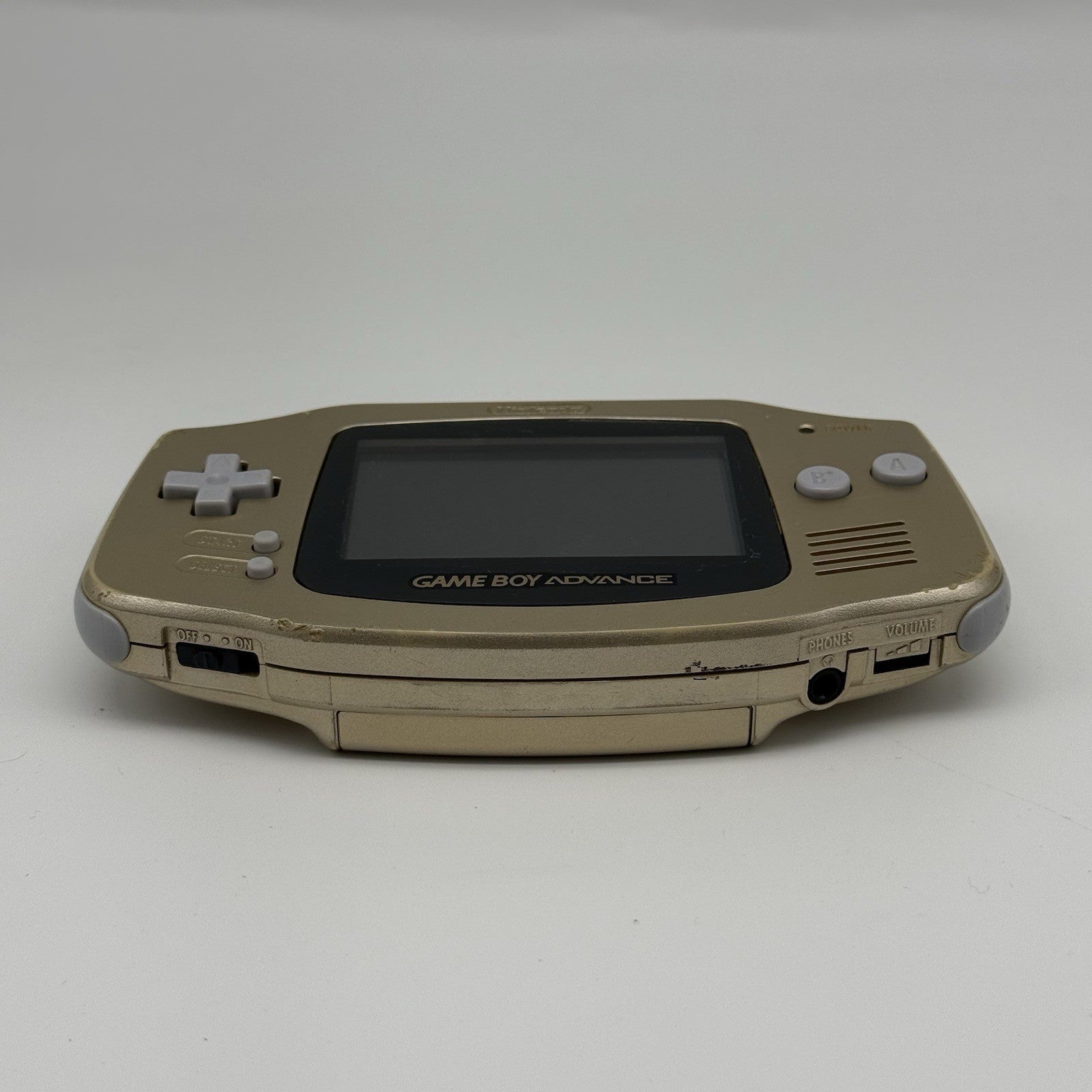 Nintendo Game Boy Advance GBA Console AGB-001 Gold OEM Rare - Tested Working7