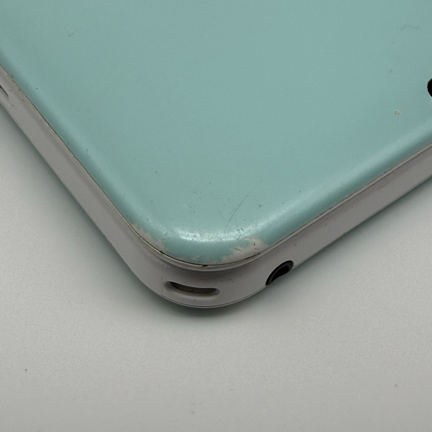 Nintendo 3DS XL LL Mint White Console JP Region - *For Parts Repair* Camera & LR15