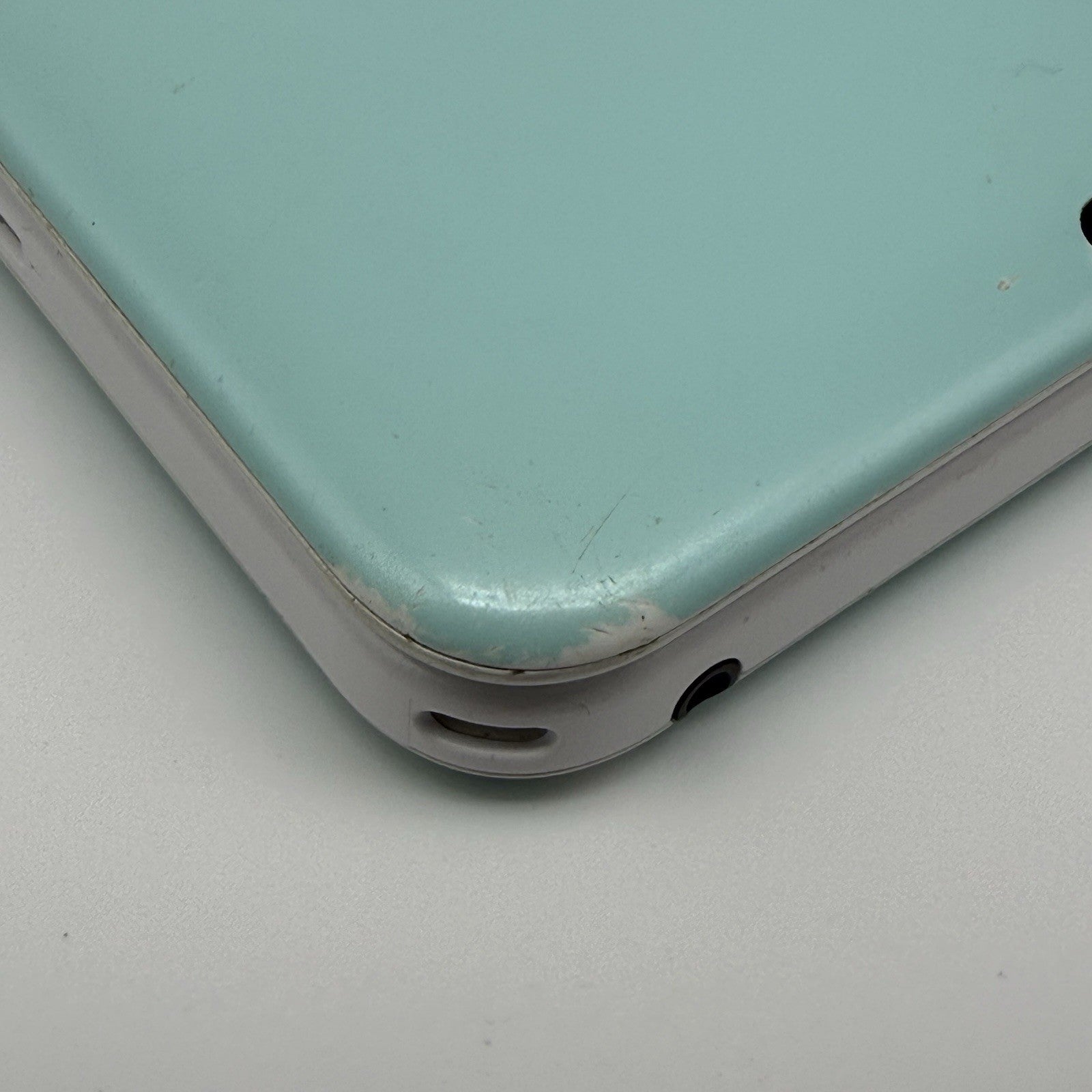 Nintendo 3DS XL LL Mint White Console JP Region - *For Parts Repair* Camera & LR15