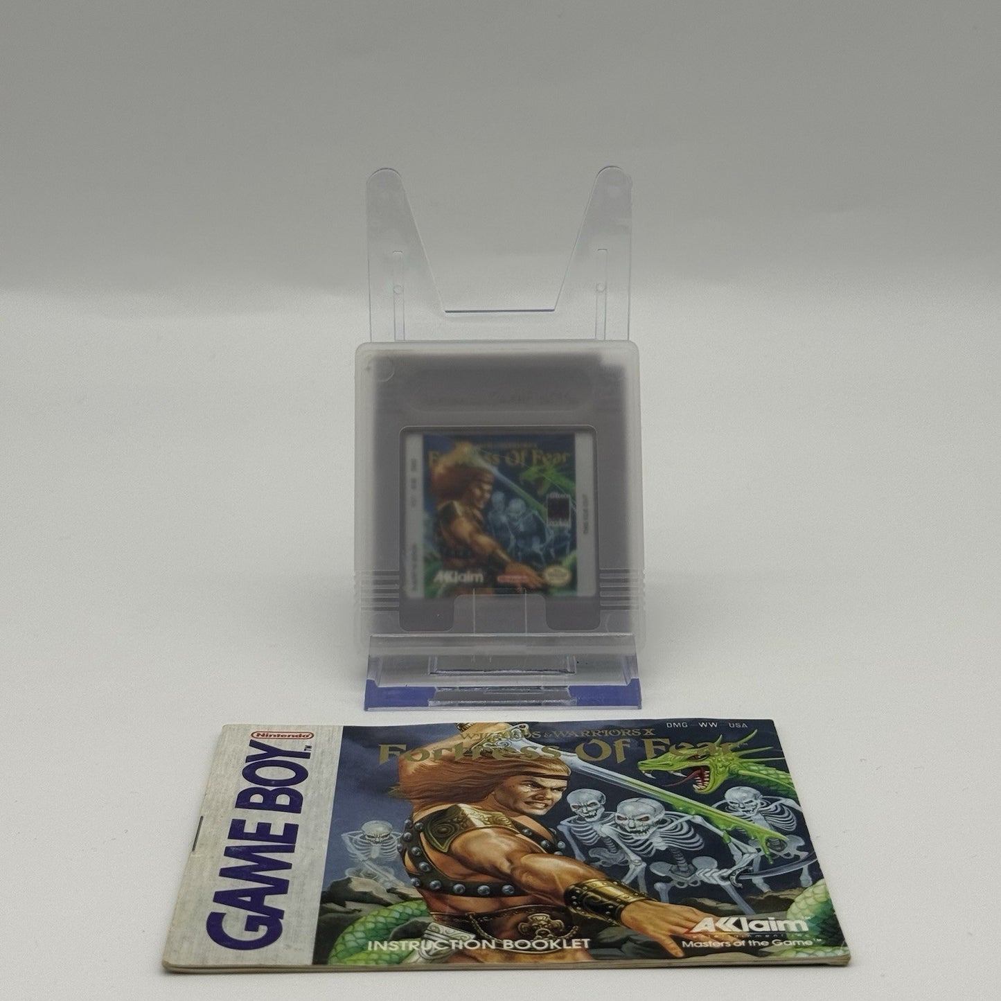Fortress of Fear Wizards or Warriors X - (Nintendo Game Boy) Cartridge & Manual0