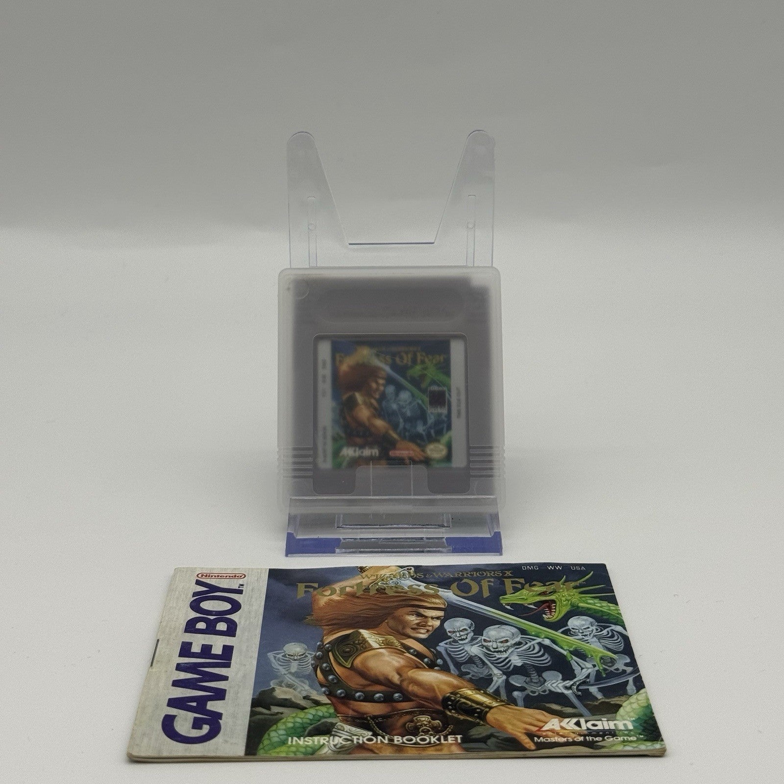 Fortress of Fear Wizards or Warriors X - (Nintendo Game Boy) Cartridge & Manual0
