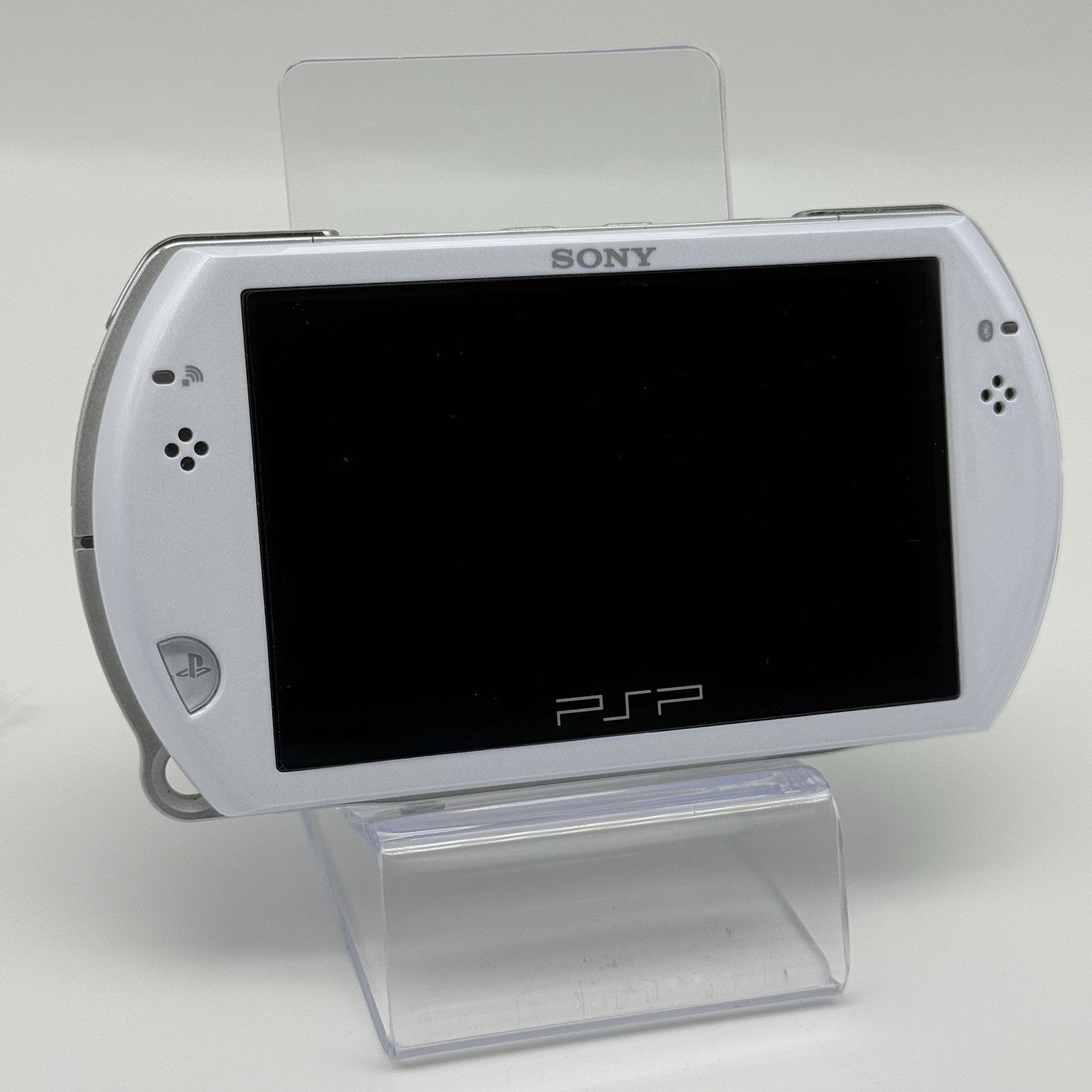 Sony PSP Go Pearl White Handheld Console 128GB w/Charger, New Battery - Tested1