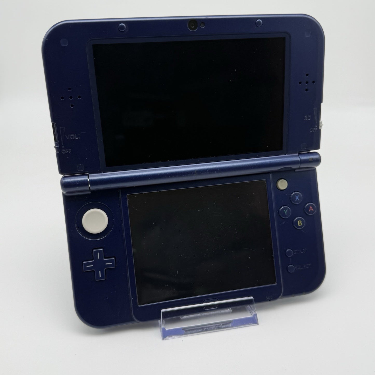 “new” Nintendo 3DS XL/LL Metallic Blue Console Top IPS Region Free NTSC-J Tested4