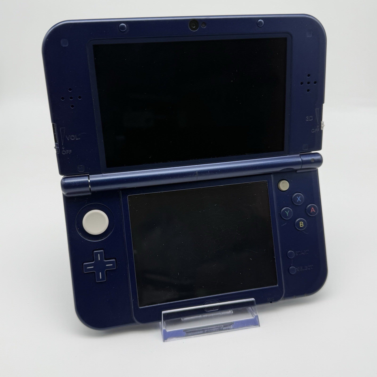 “new” Nintendo 3DS XL/LL Metallic Blue Console Top IPS Region Free NTSC-J Tested4