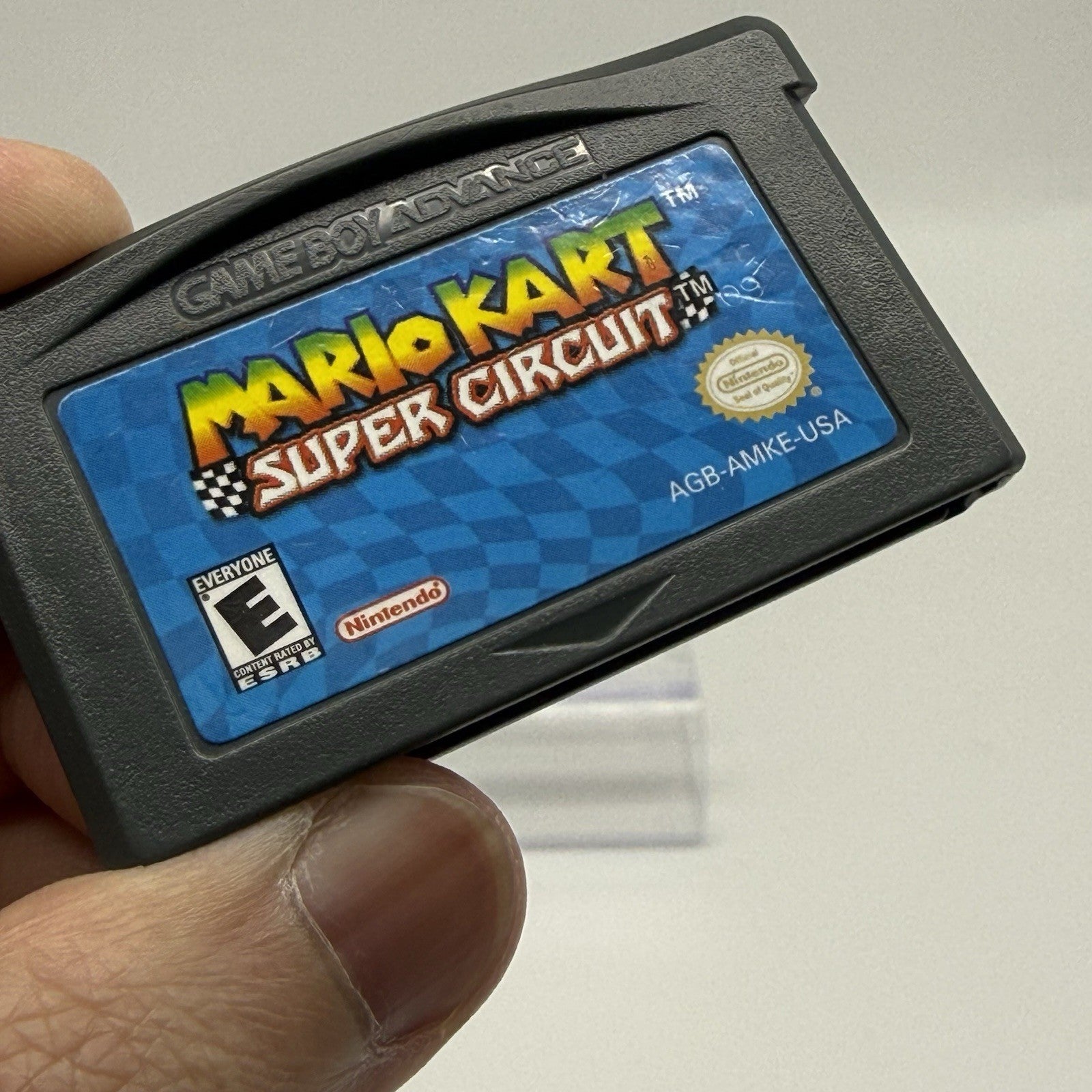 Mario Kart: Super Circuit (Game Boy Advance, 2001) GBA Tested2