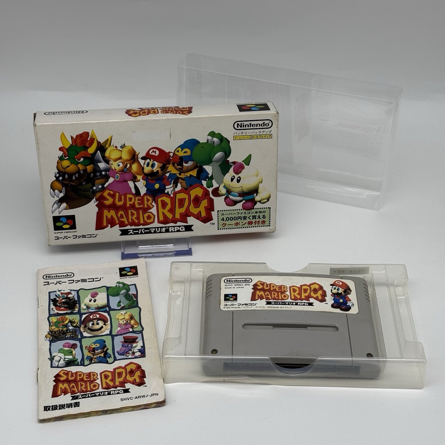 SUPER MARIO RPG Japan Super Famicom SFC Complete CIB US Seller0