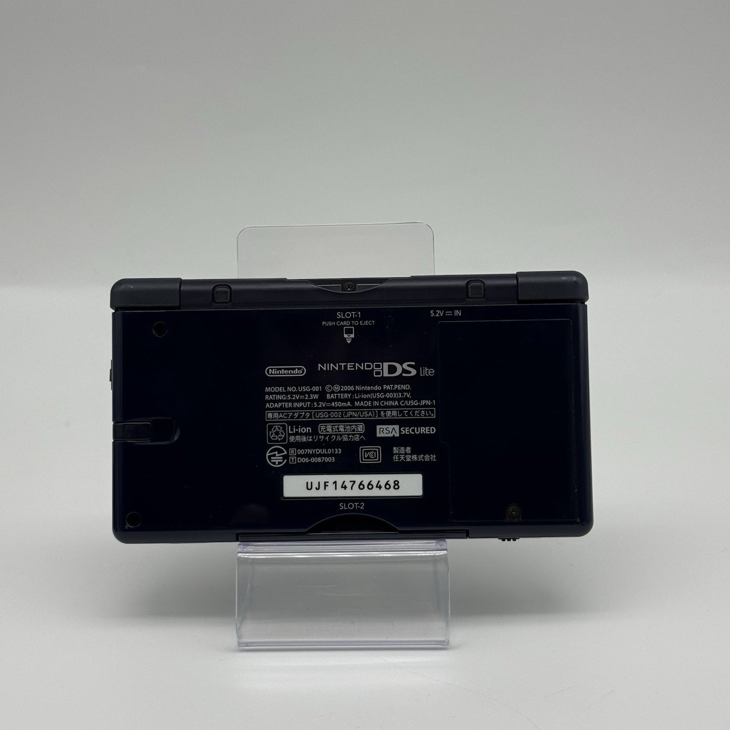 Nintendo DS Lite [Complete In Box CIB w/Manual] Enamel Navy Blue Console Tested12