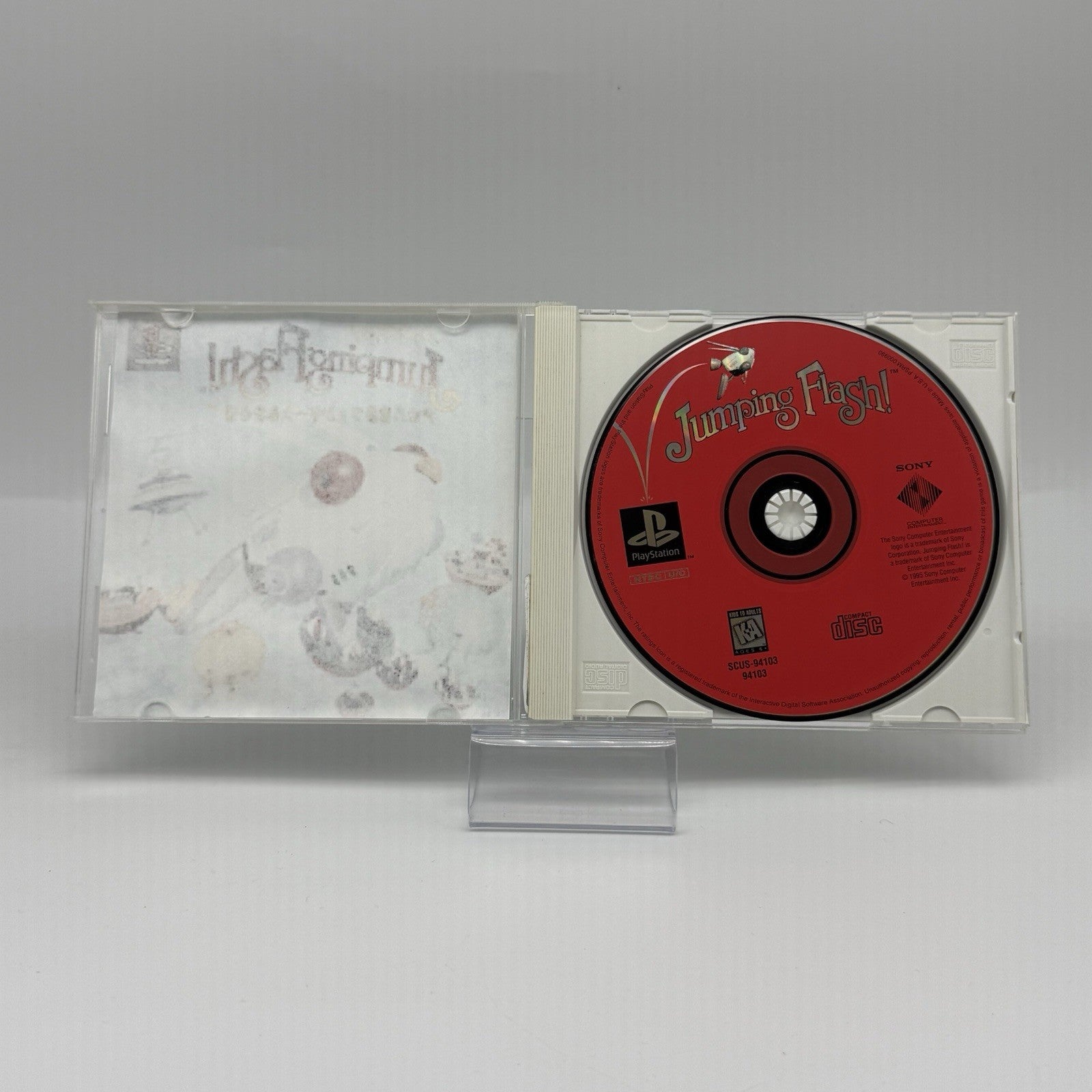Jumping Flash! PlayStation PS1 Game Disc Only TESTED Working1