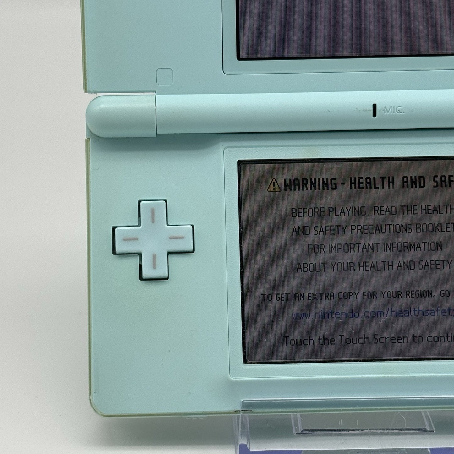 Nintendo DS Lite Console Ice Blue With Charger & Stylus Tested Region Free7