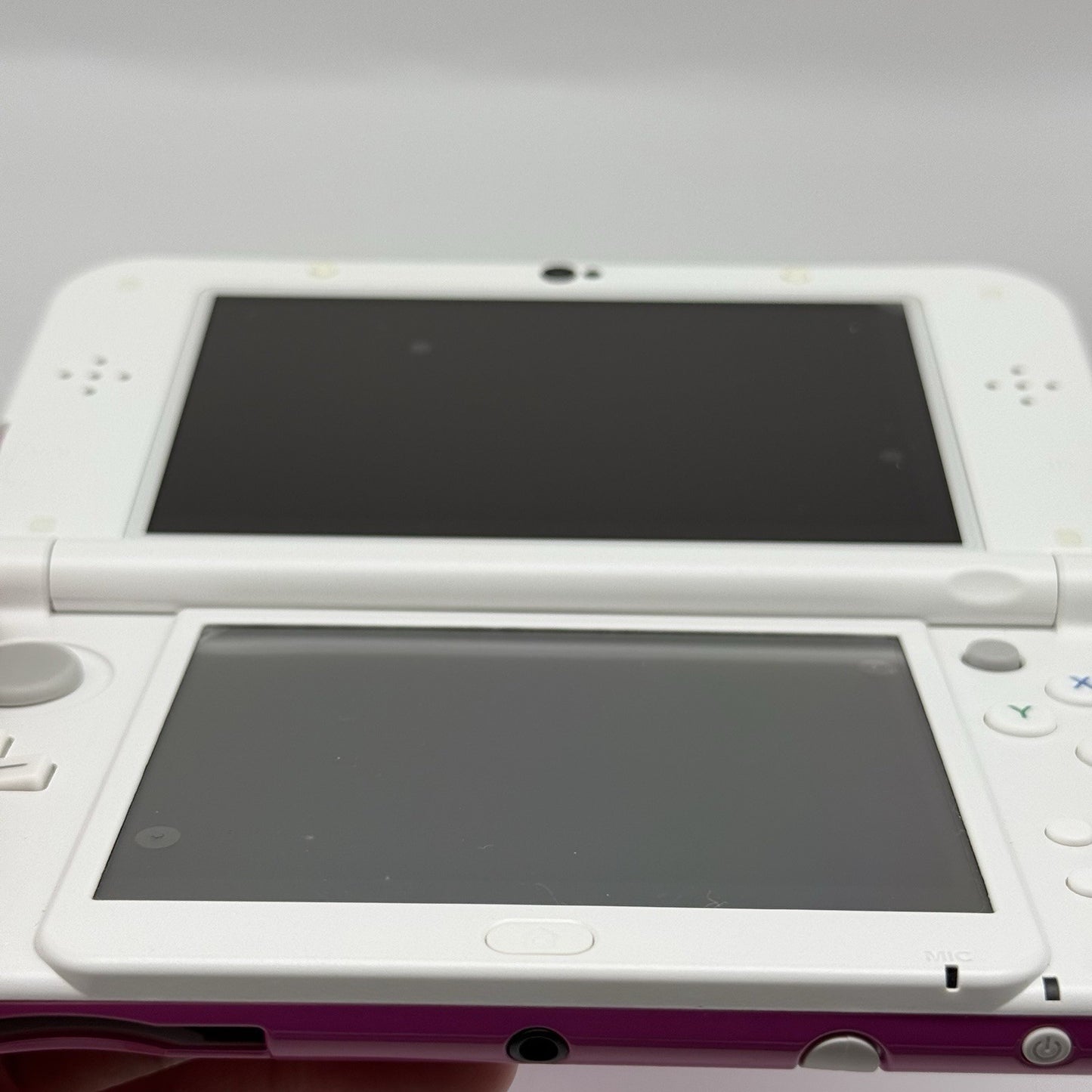 “new” Nintendo 3DS XL/LL Pink White Console Bottom IPS Region Free CIB w/Box USA3
