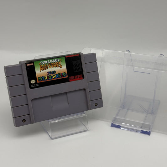 Super Mario All-Stars + Super Mario World (Super Nintendo SNES, 1994) Game Cart0