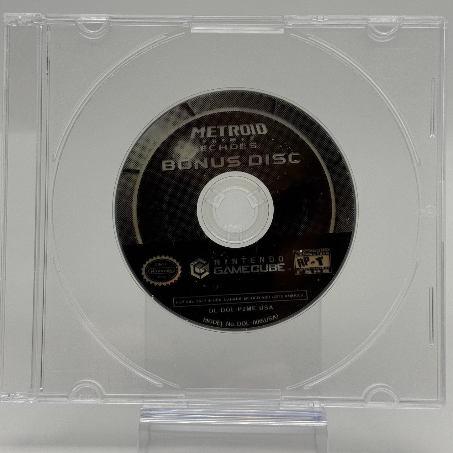 Metroid Prime 2 Echoes Bonus Disc (Nintendo GameCube, 2004) Disc Only - Tested0