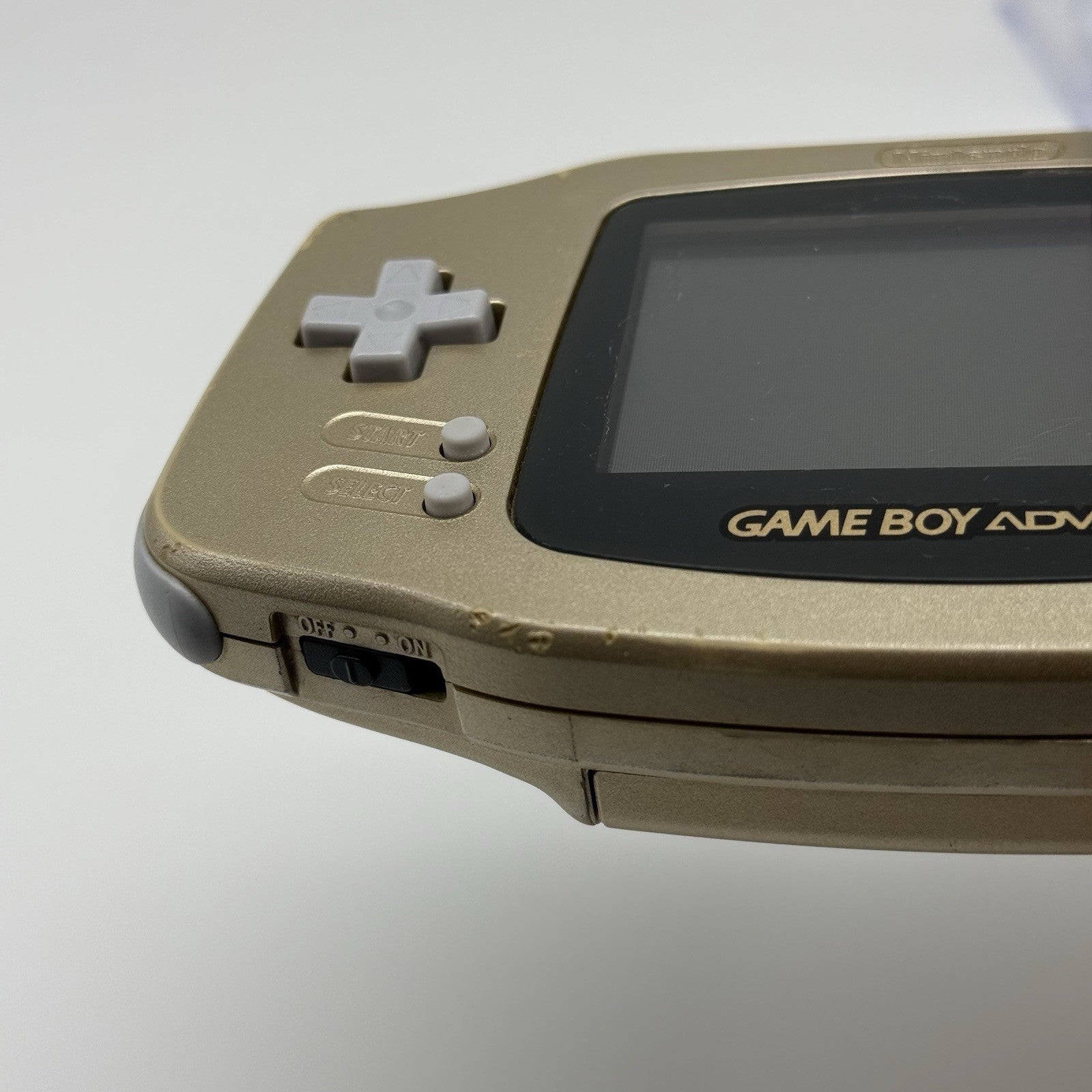 Nintendo Game Boy Advance GBA Console AGB-001 Gold OEM Rare - Tested Working11